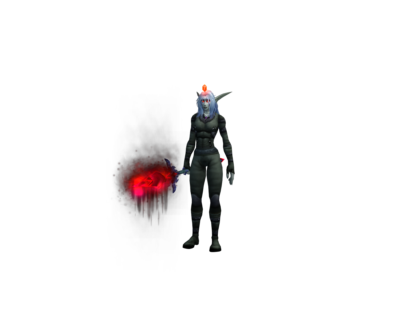Gooßer 3D character render