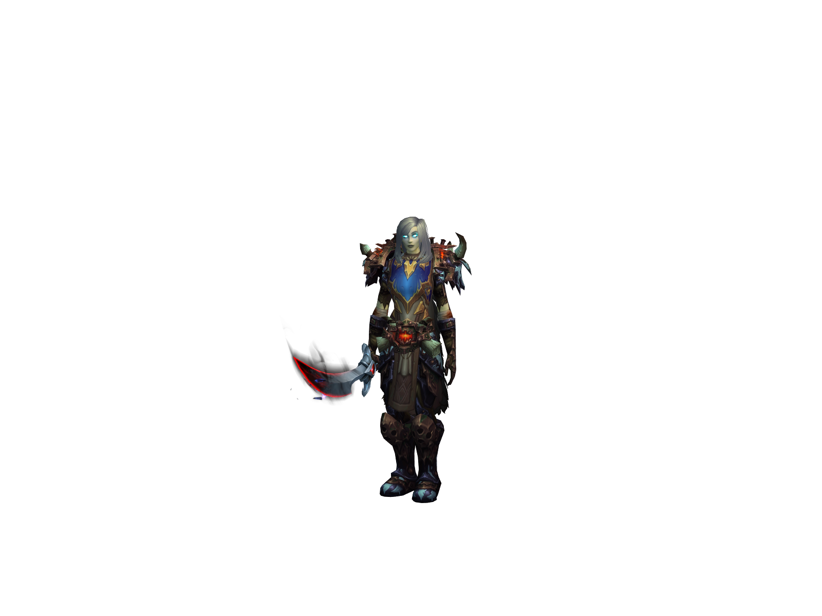 Snowthief 3D character render