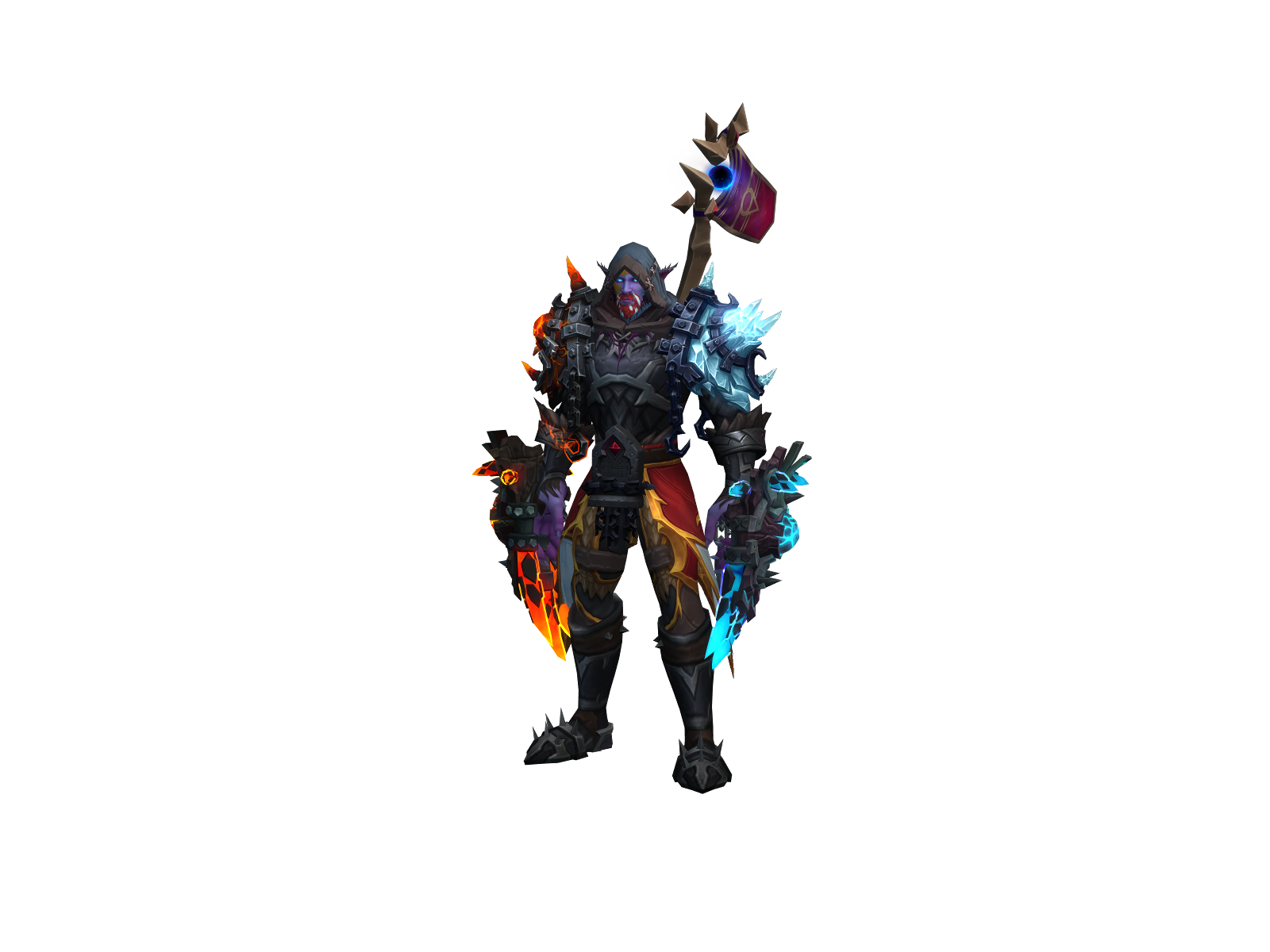 Umbrella 3D character render