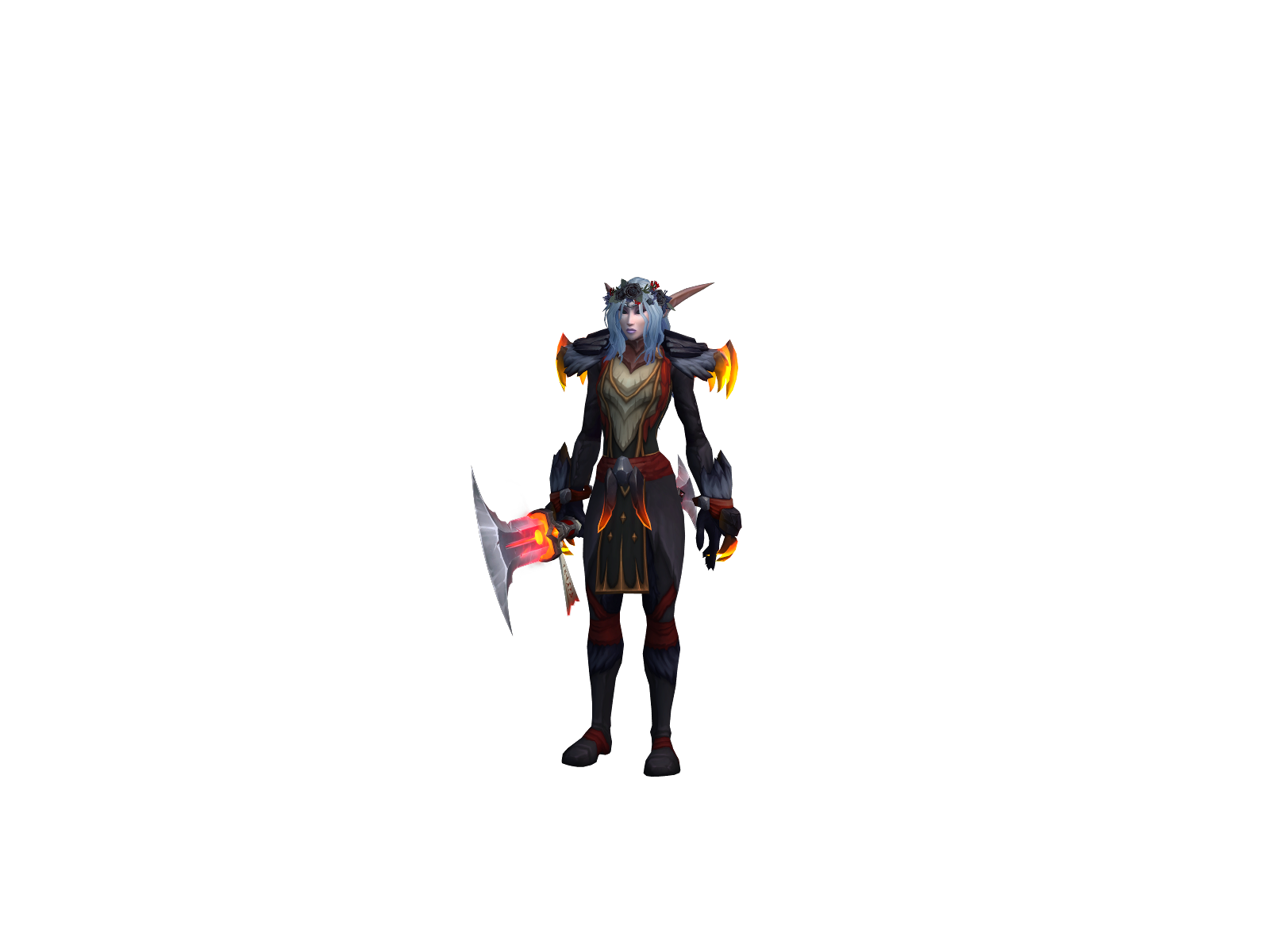 Flayx 3D character render