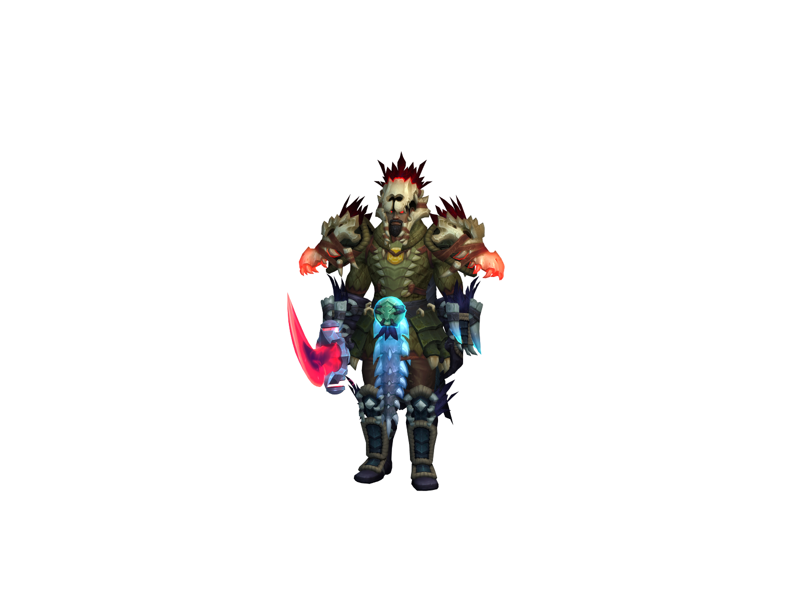 Lukylastshot 3D character render