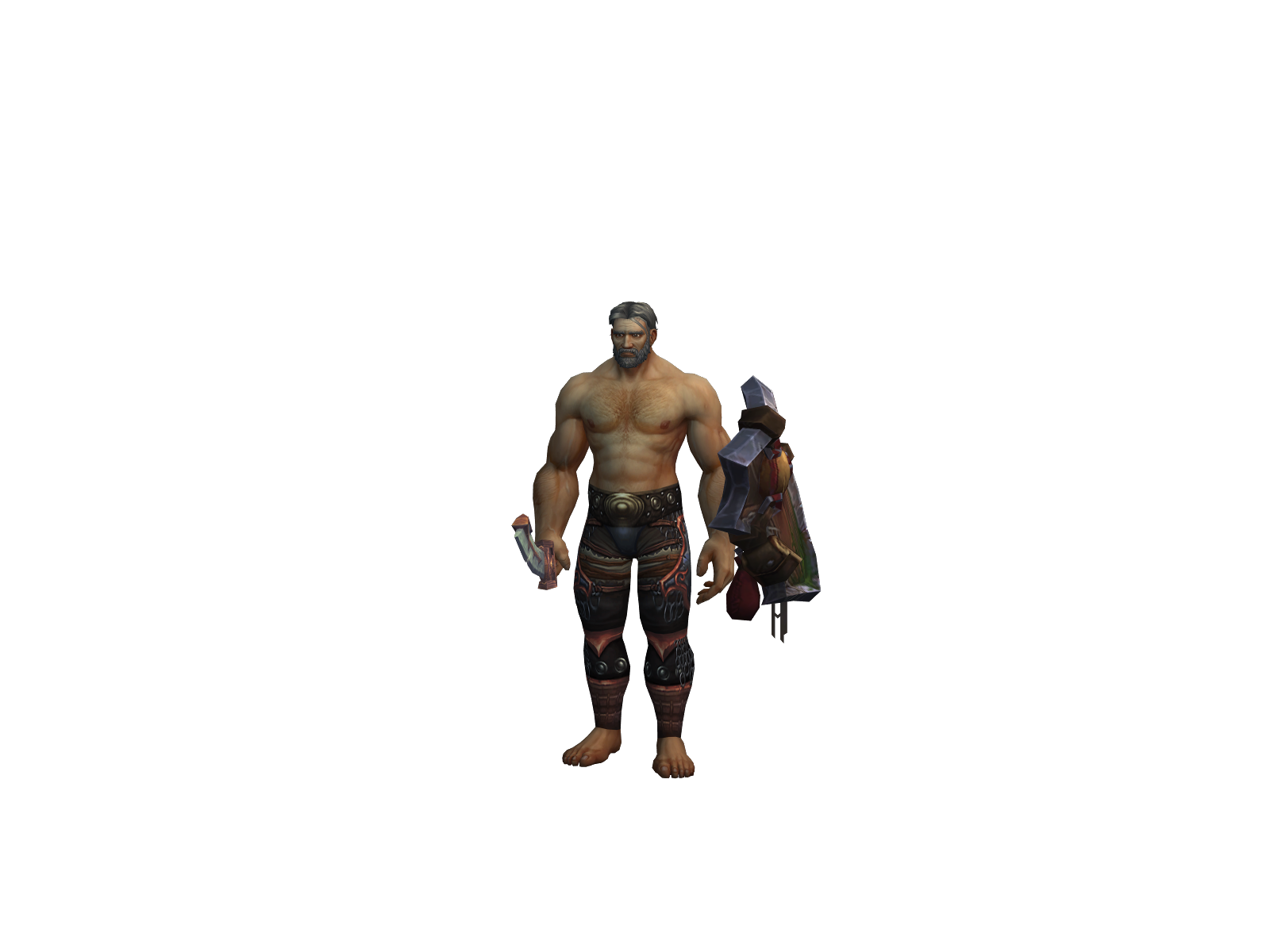 Pallymoly 3D character render