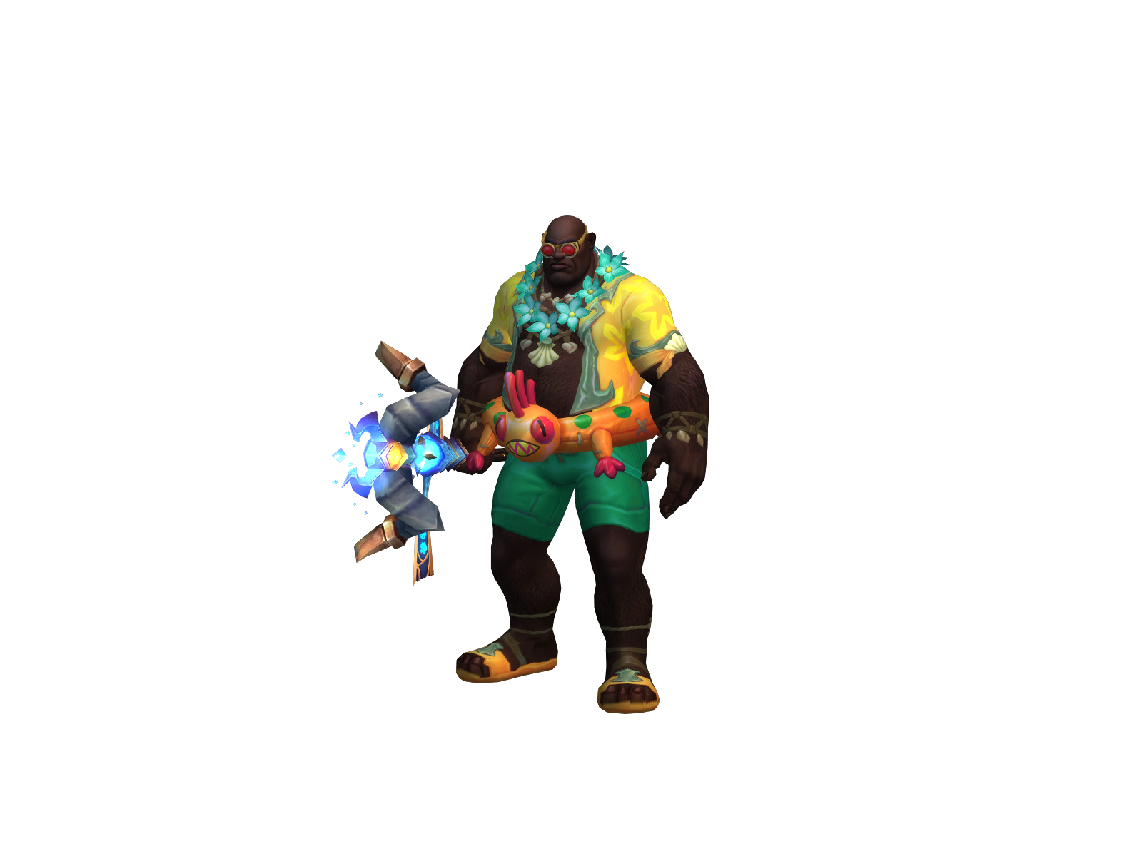 Redmondp 3D character render