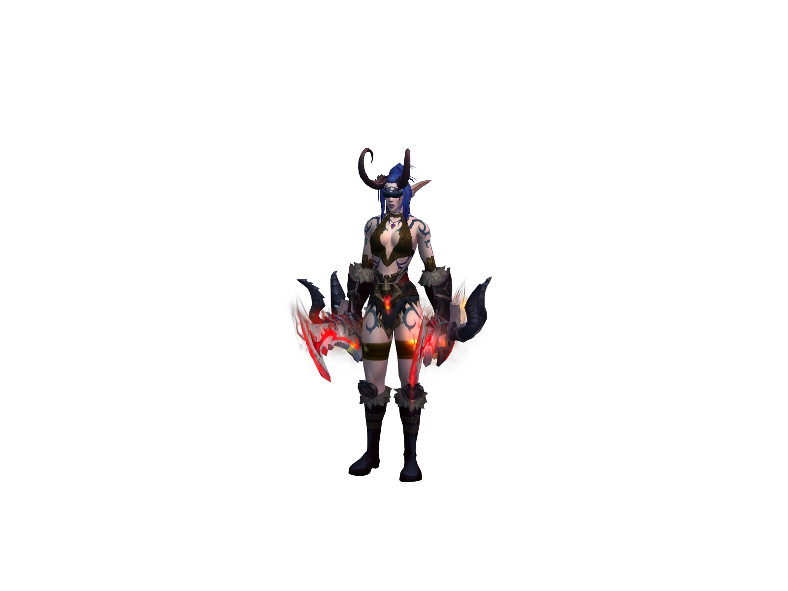 Biggienalls 3D character render