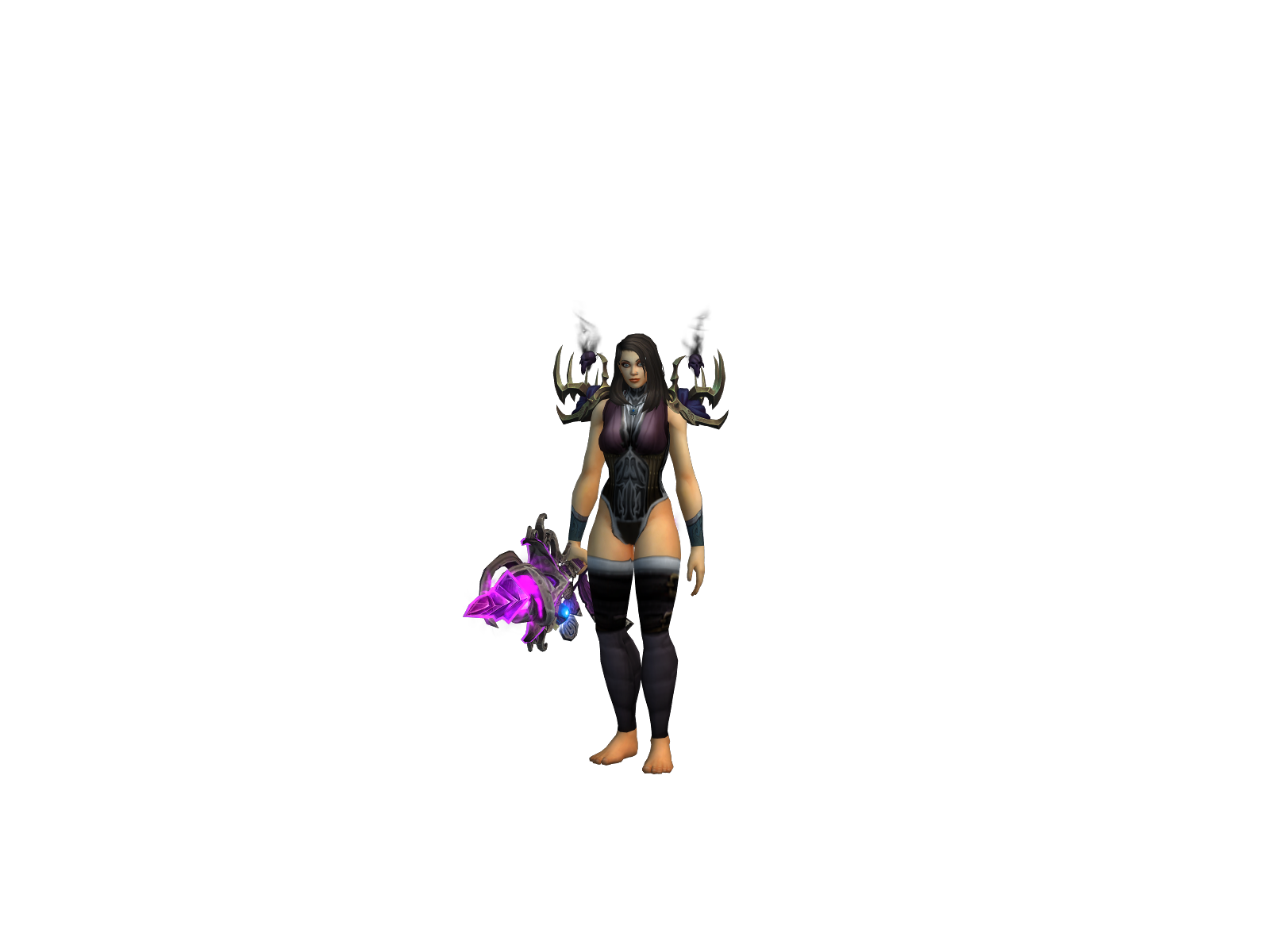 Cybae 3D character render