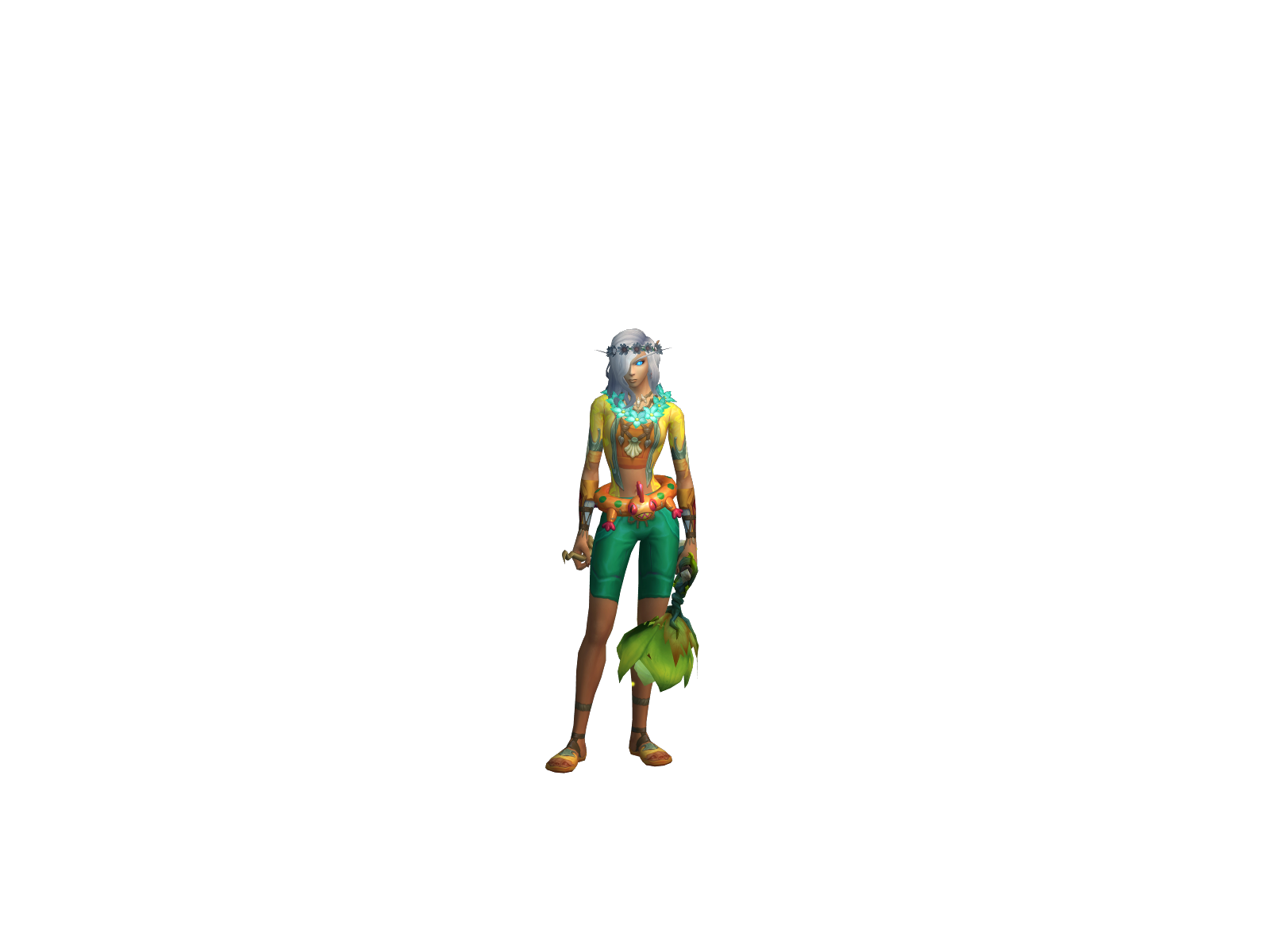 Espix 3D character render