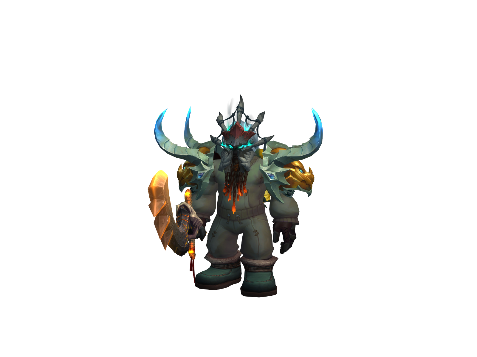 Deathknights 3D character render