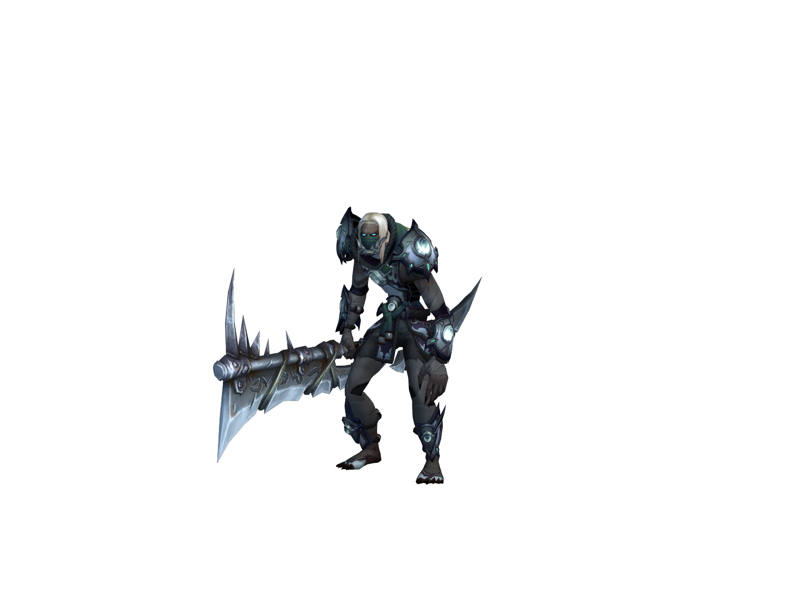 Laspmonk 3D character render