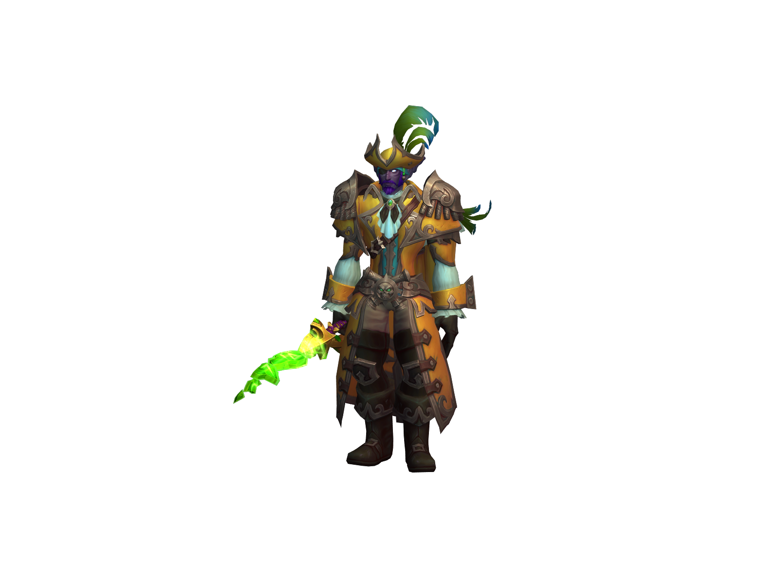 Trakand 3D character render