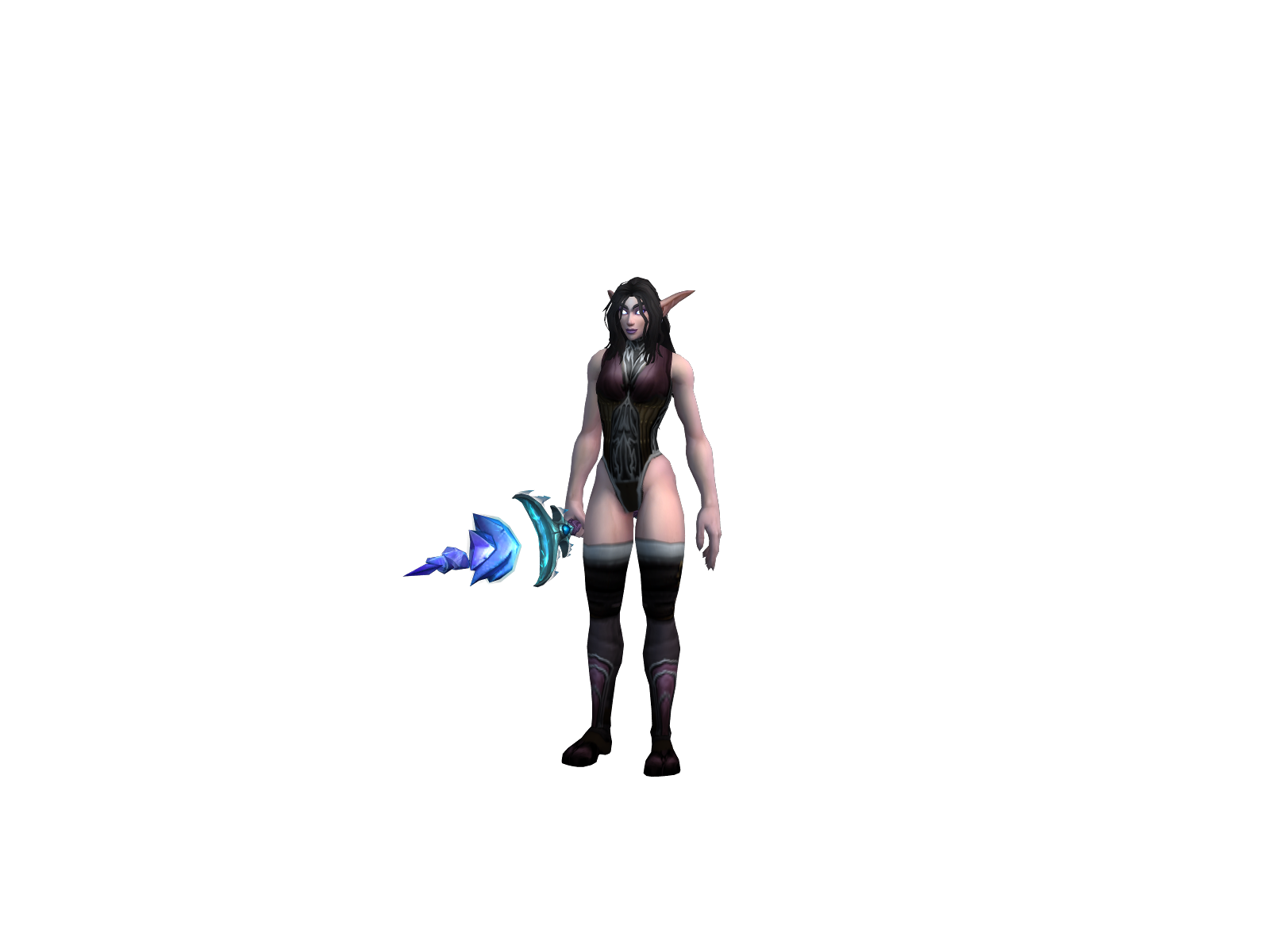 Perceive 3D character render