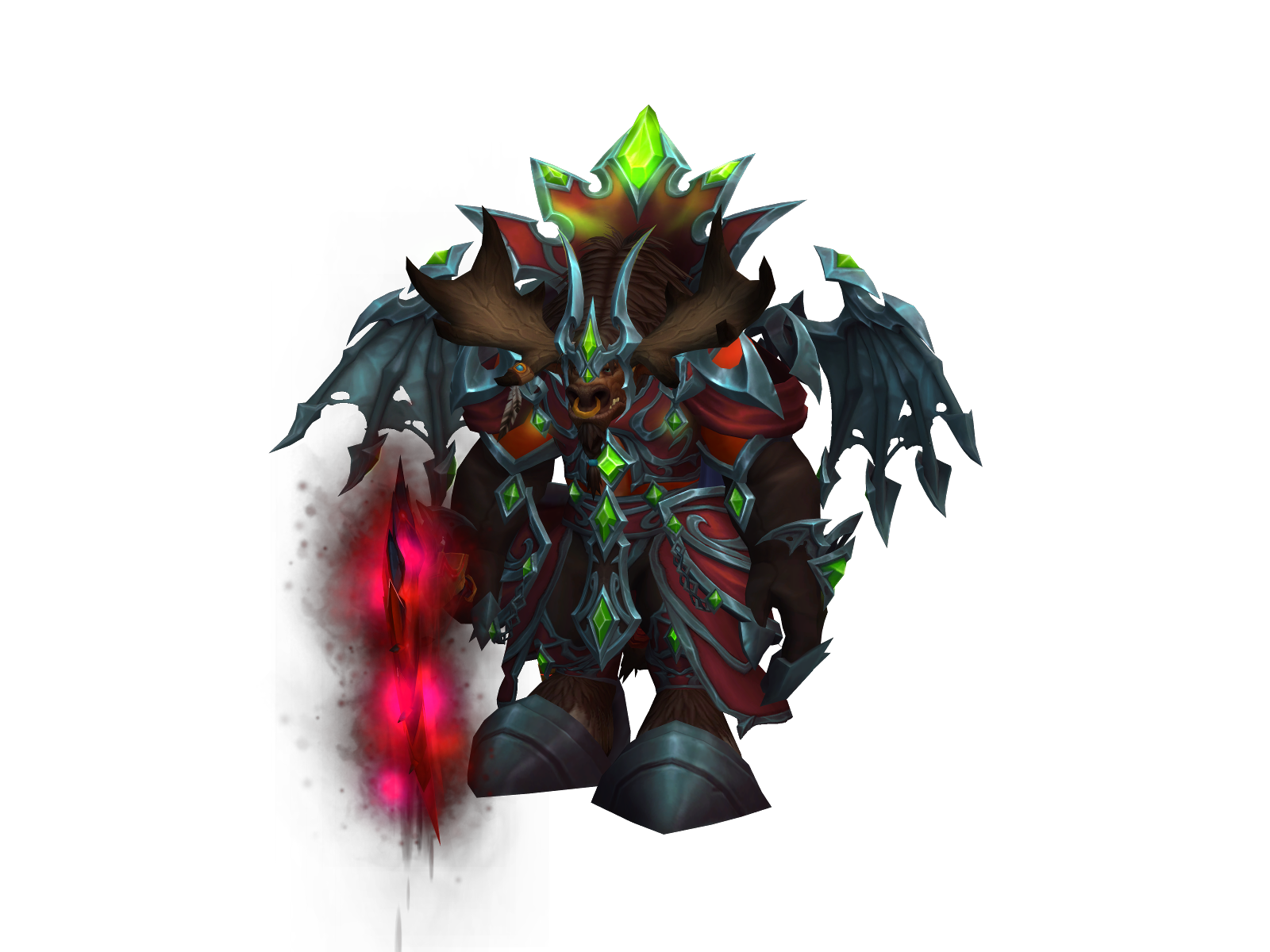 Kalinia 3D character render