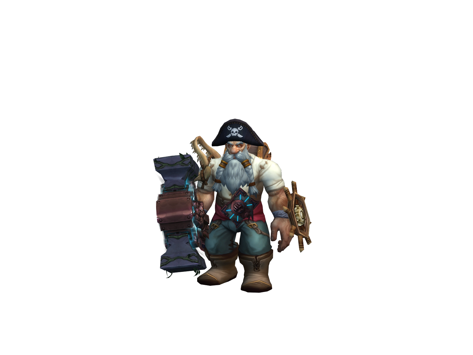 Terrence 3D character render