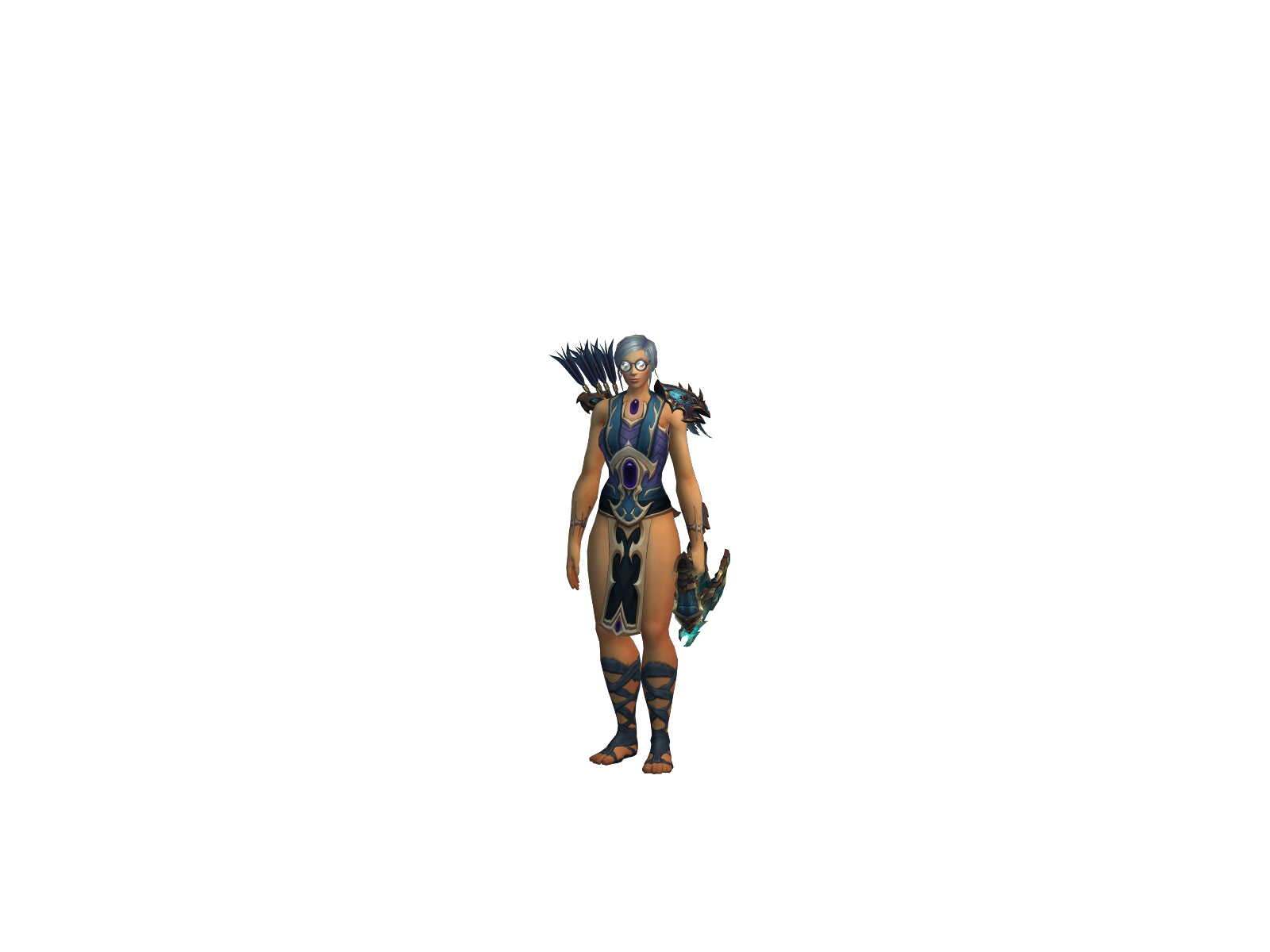 Drxw 3D character render
