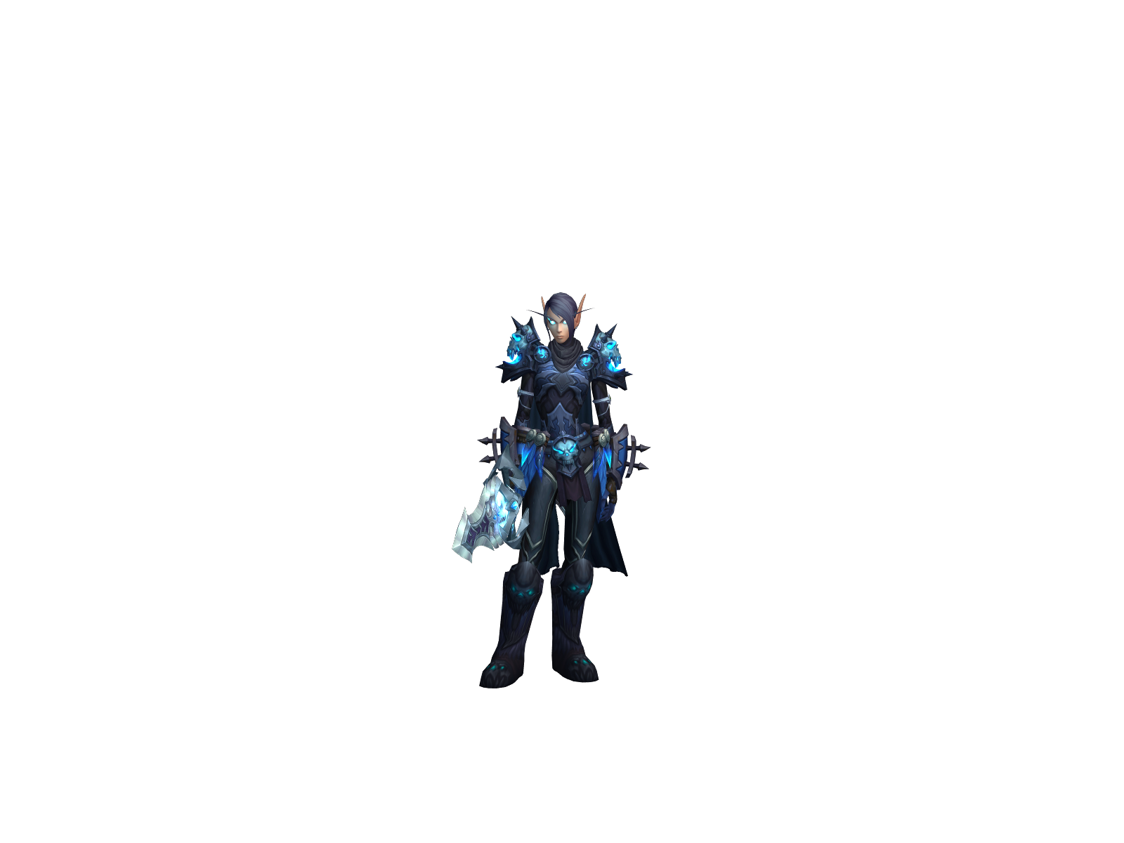 Alainon 3D character render