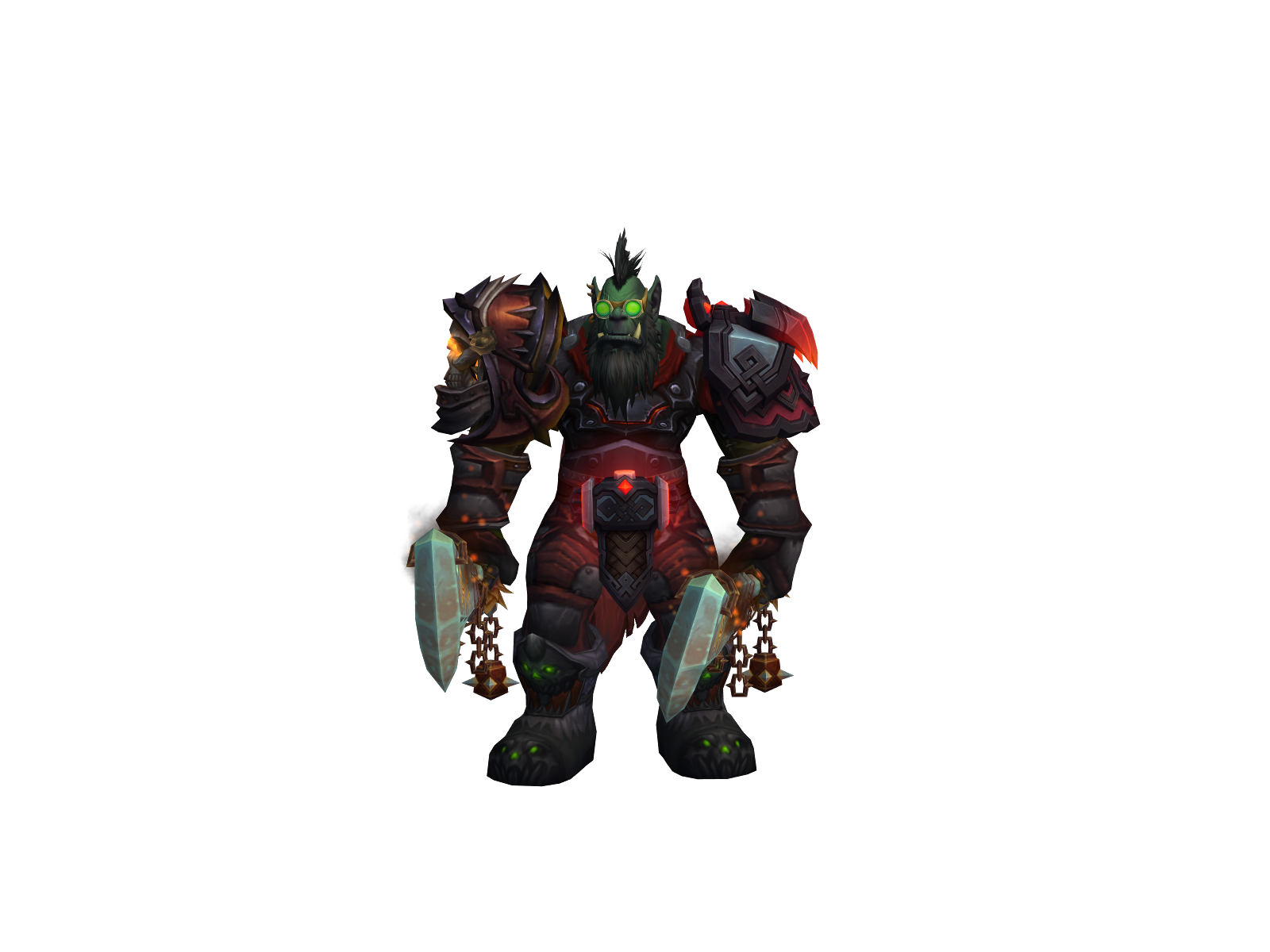 Slaka 3D character render