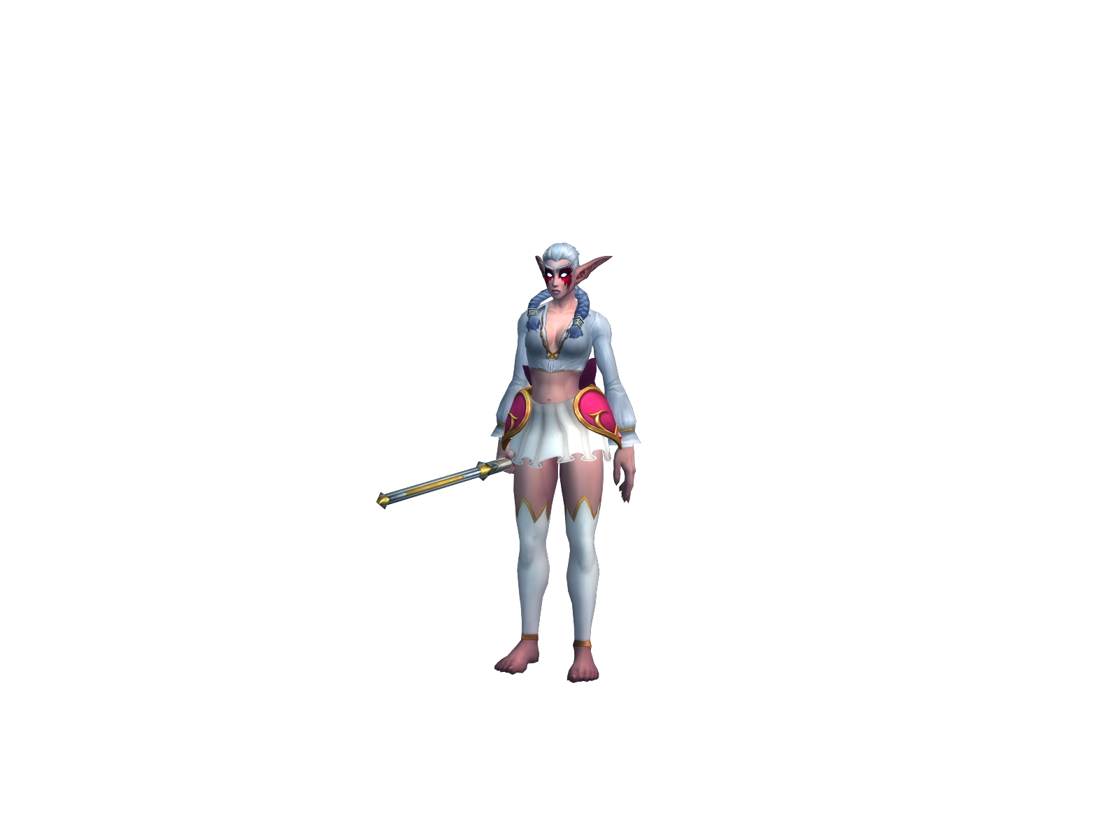 Jezen 3D character render