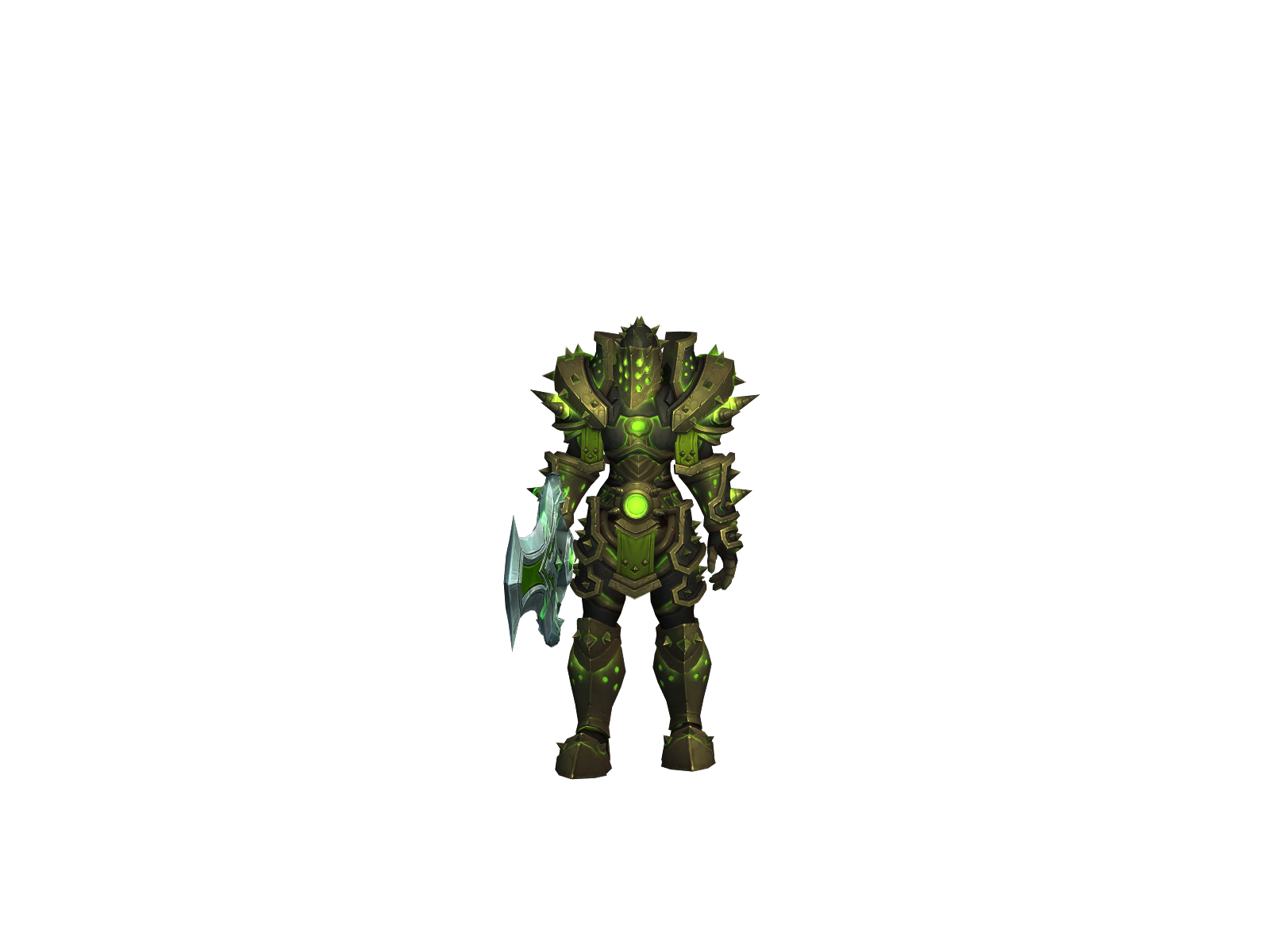 Excidium 3D character render