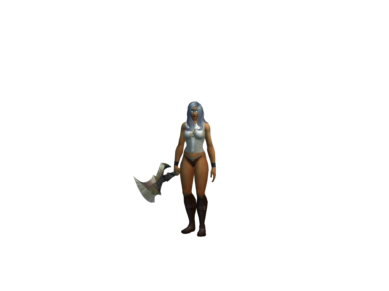 Pzy 3D character render