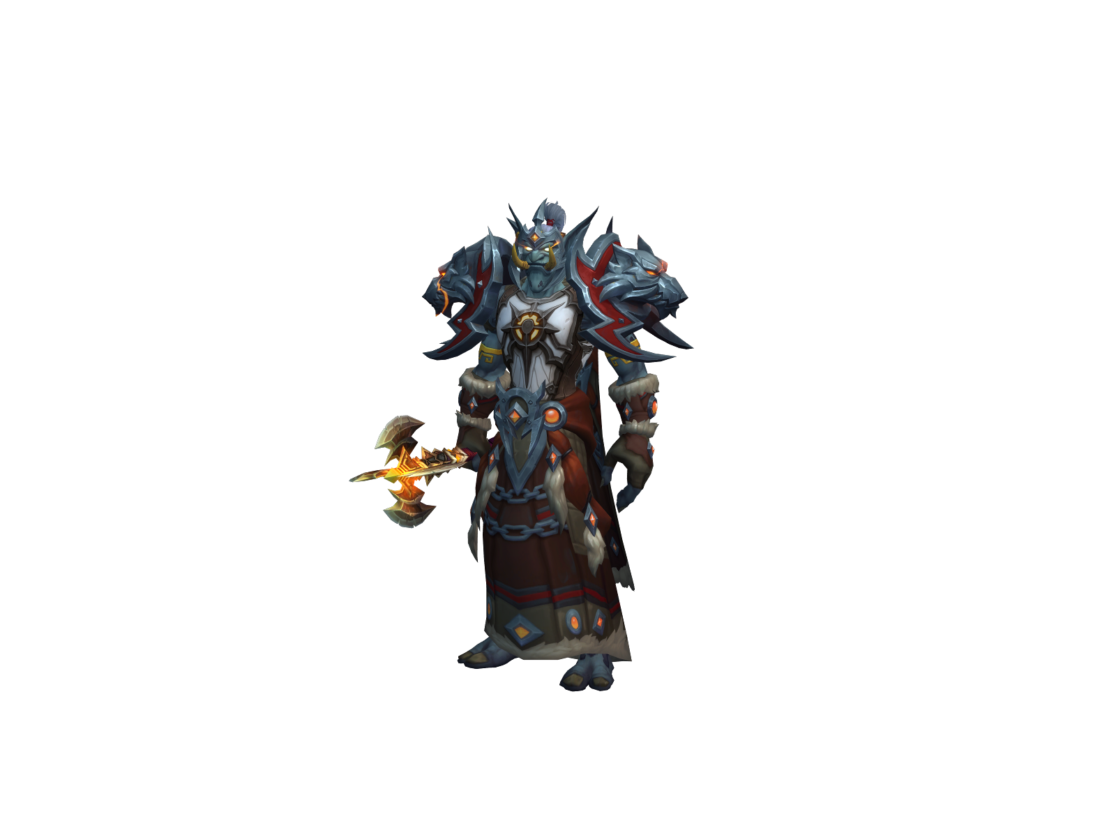 Thunstar 3D character render