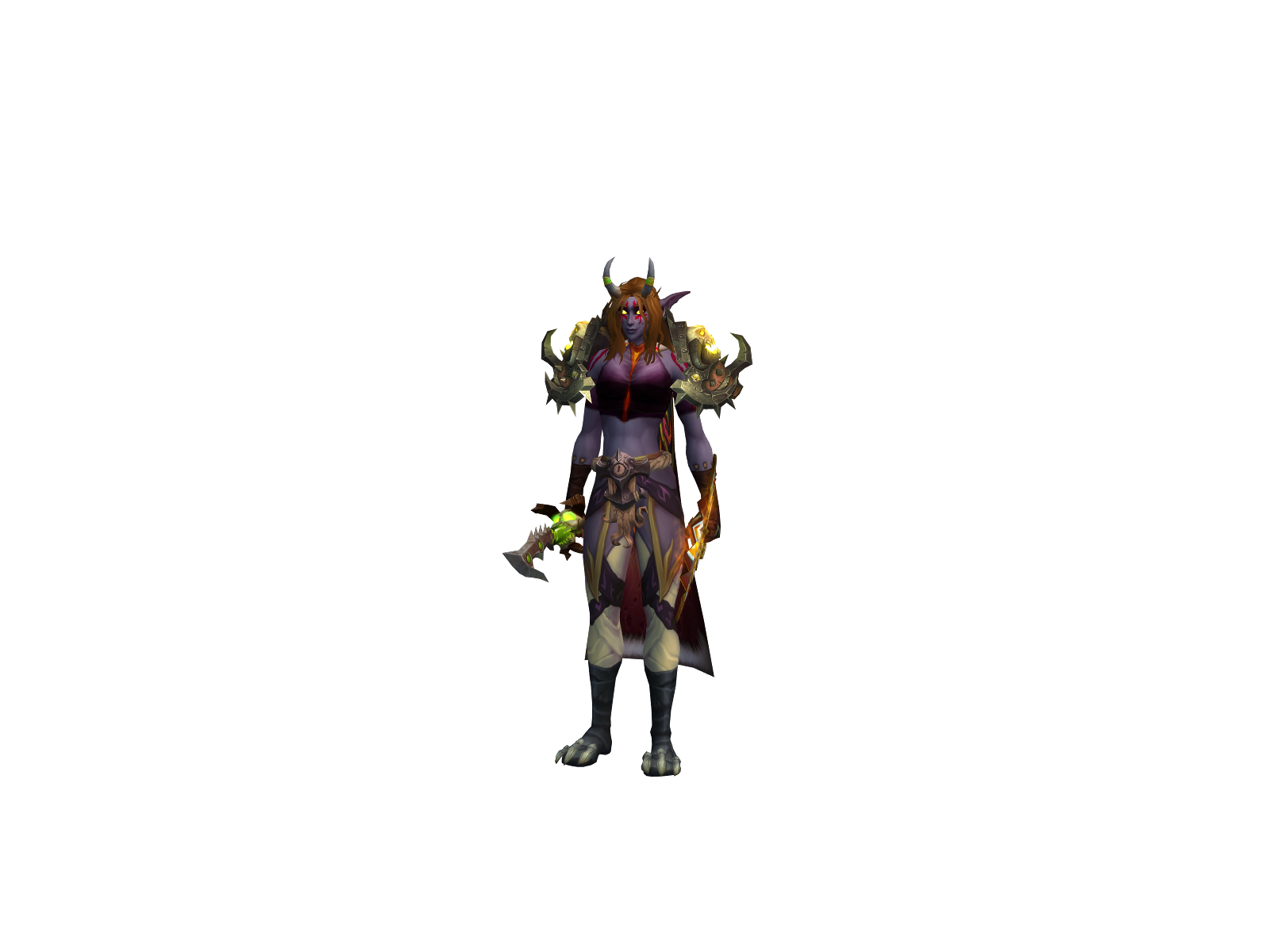 Sarquill 3D character render