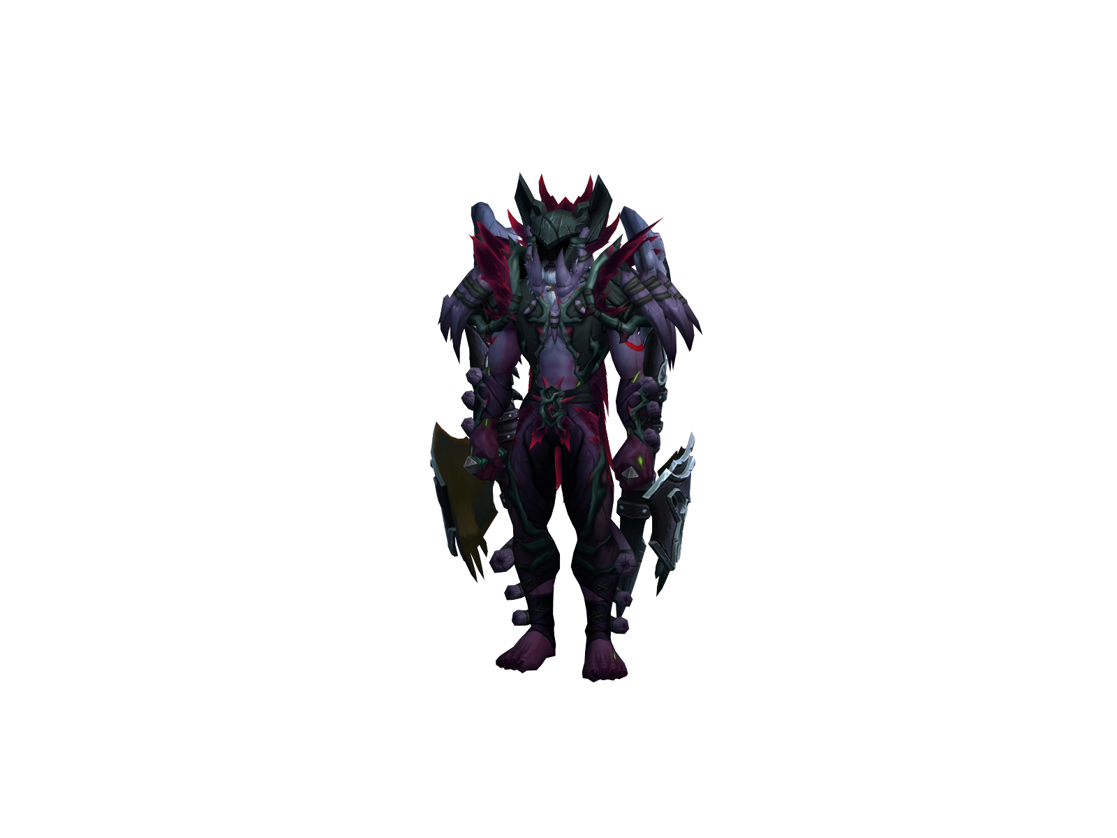 Arjay 3D character render