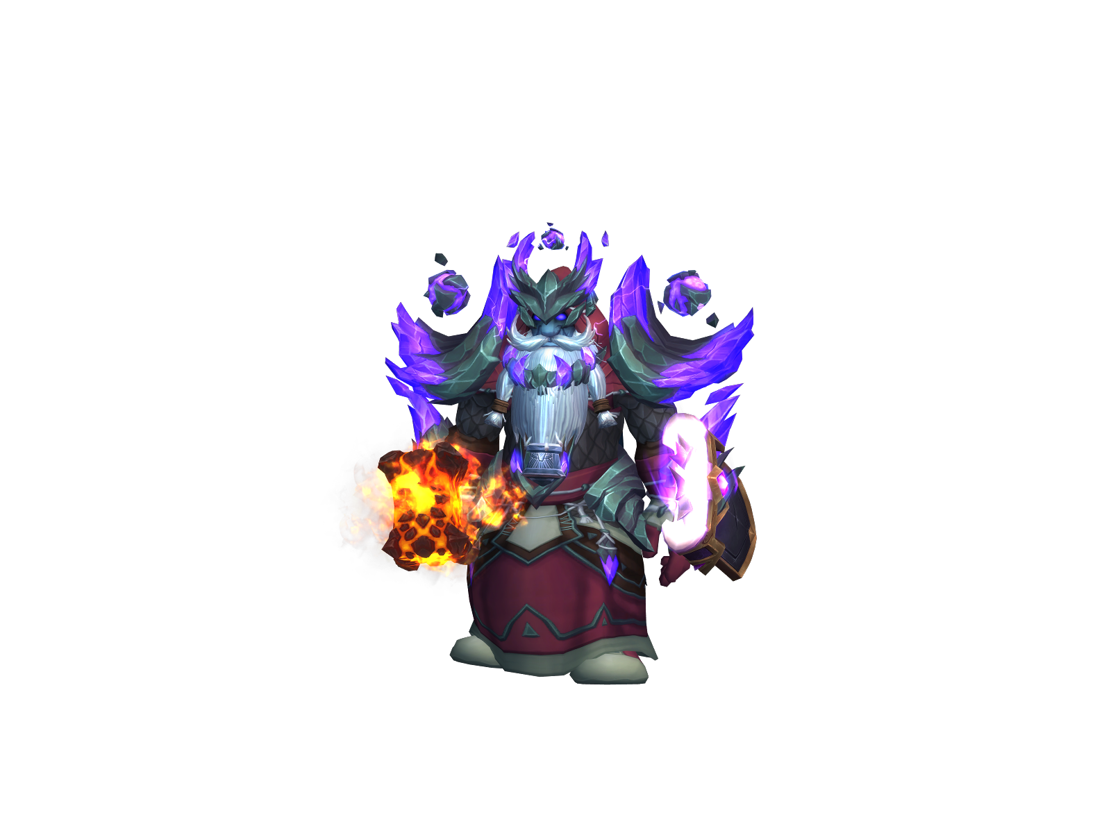 Shampanépapi 3D character render