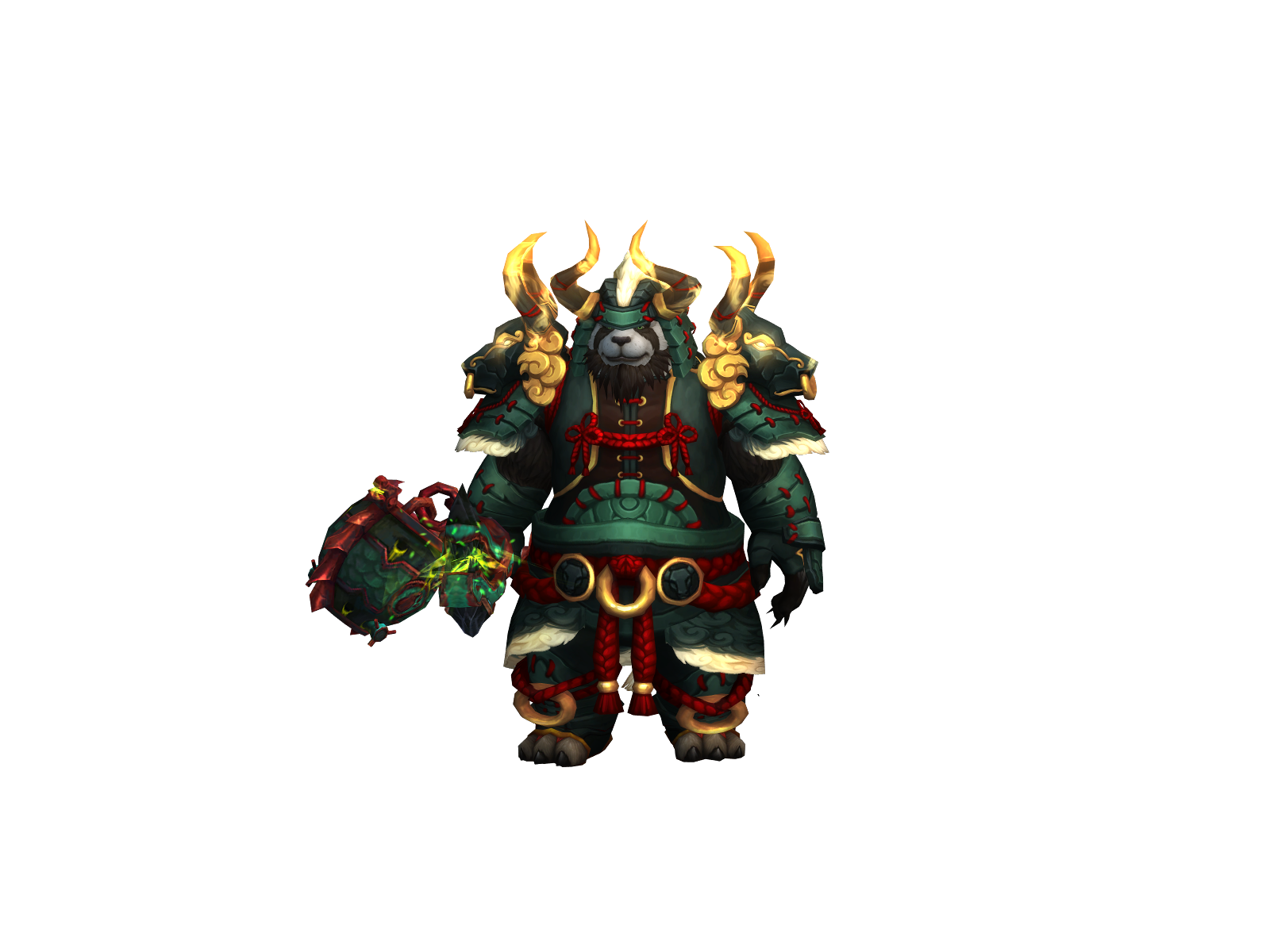 Shon 3D character render