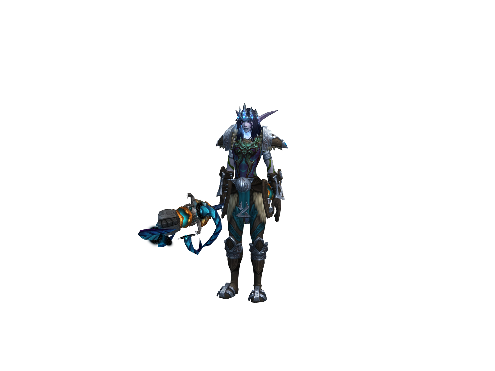 Crateel 3D character render