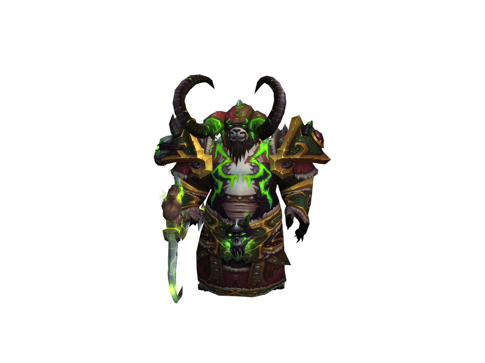 Rottin 3D character render