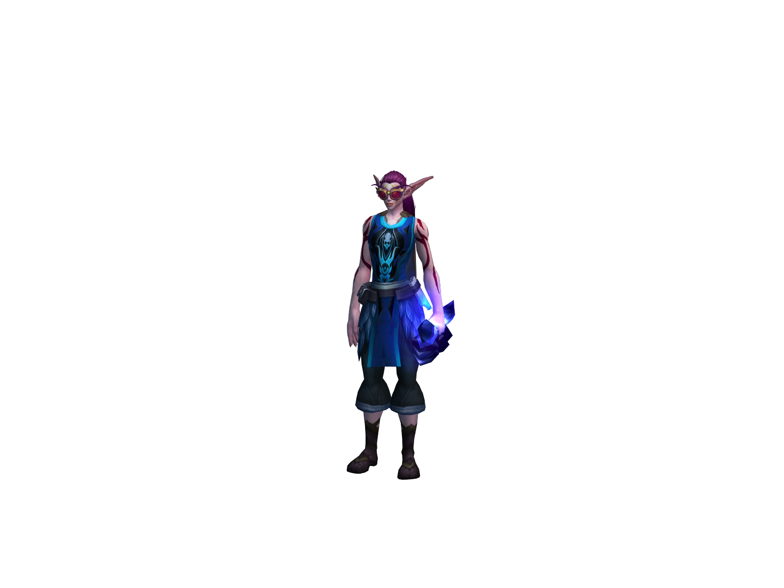 Odya 3D character render