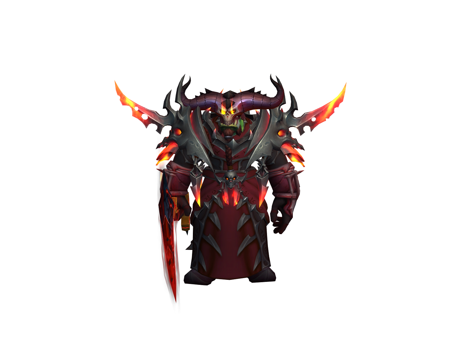 Zyamon 3D character render
