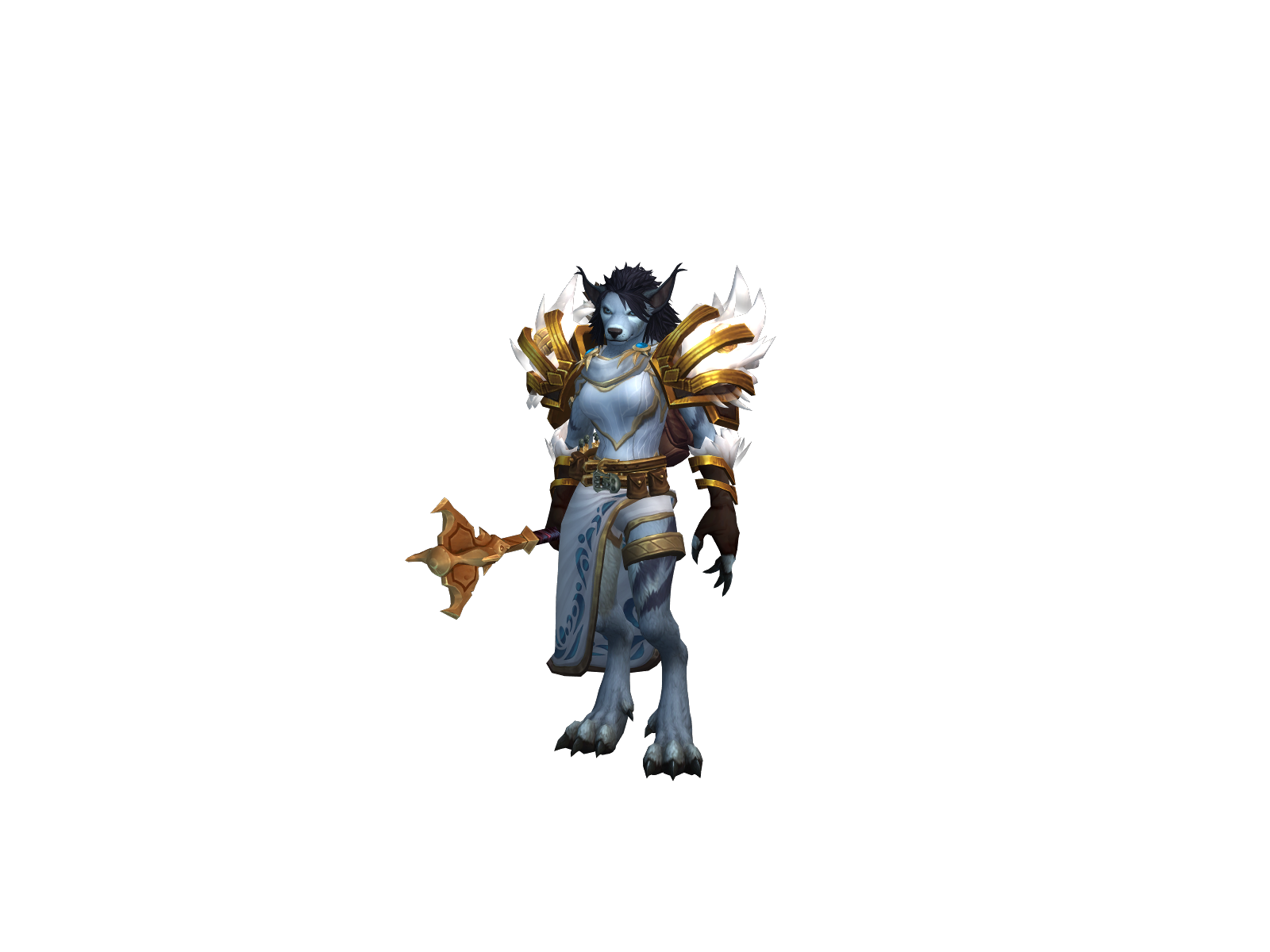 Dogmoon 3D character render