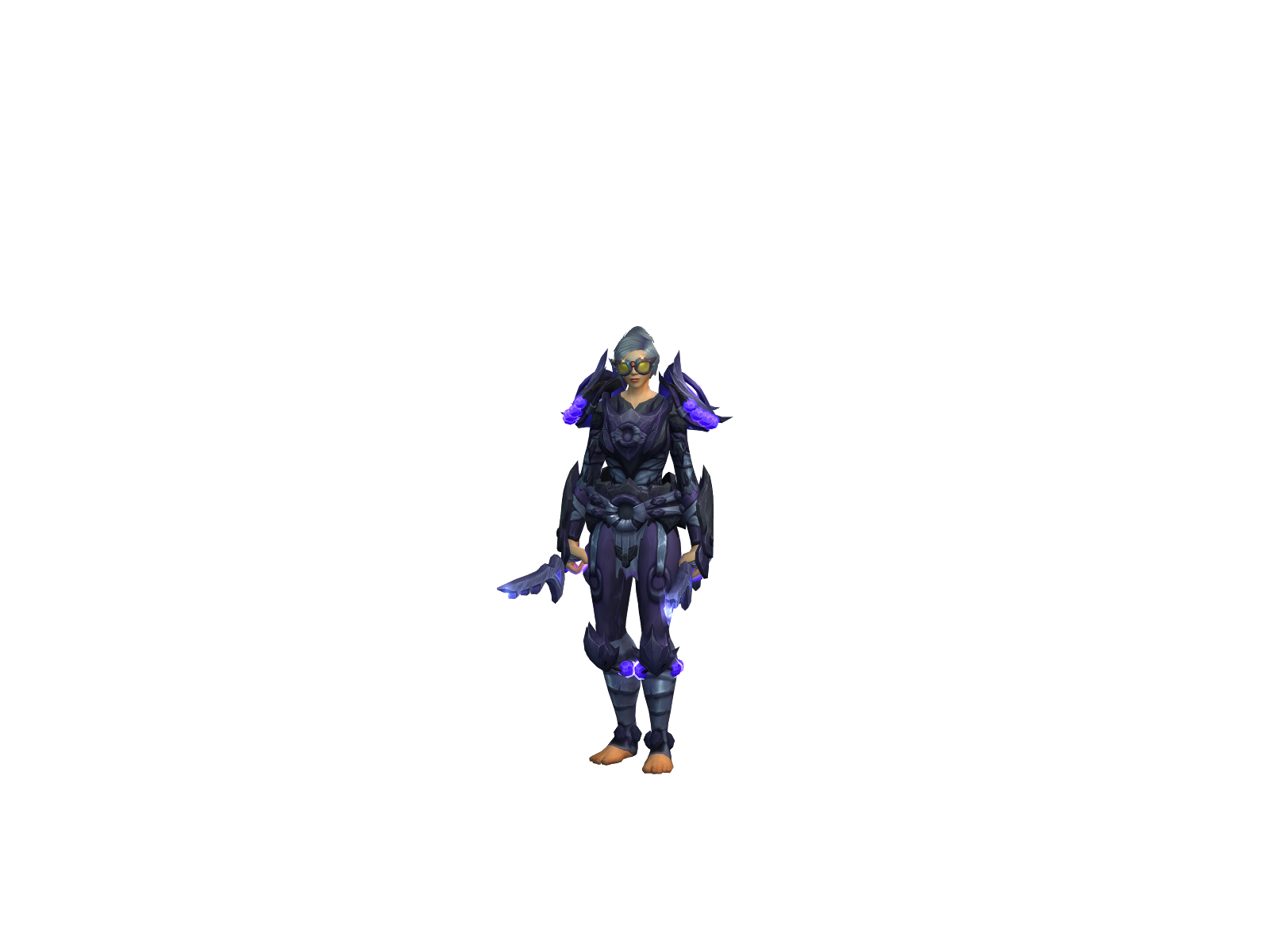 Incapacitate 3D character render