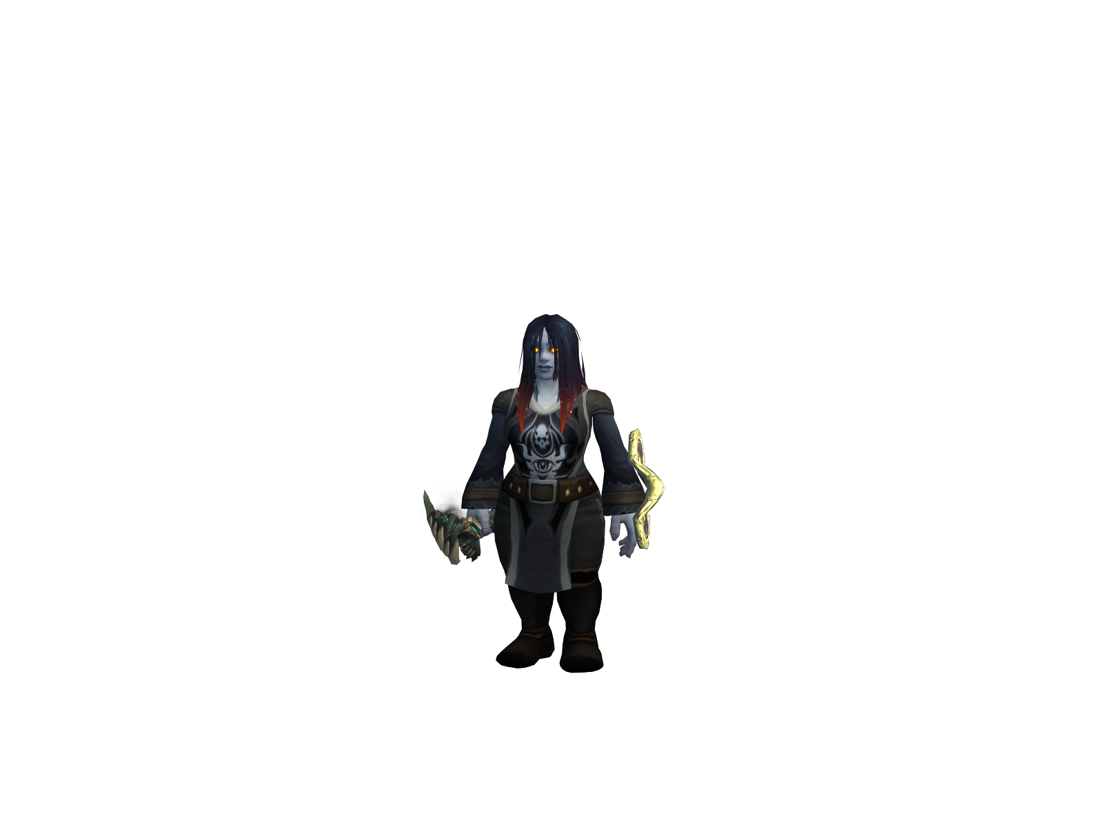 Skews 3D character render