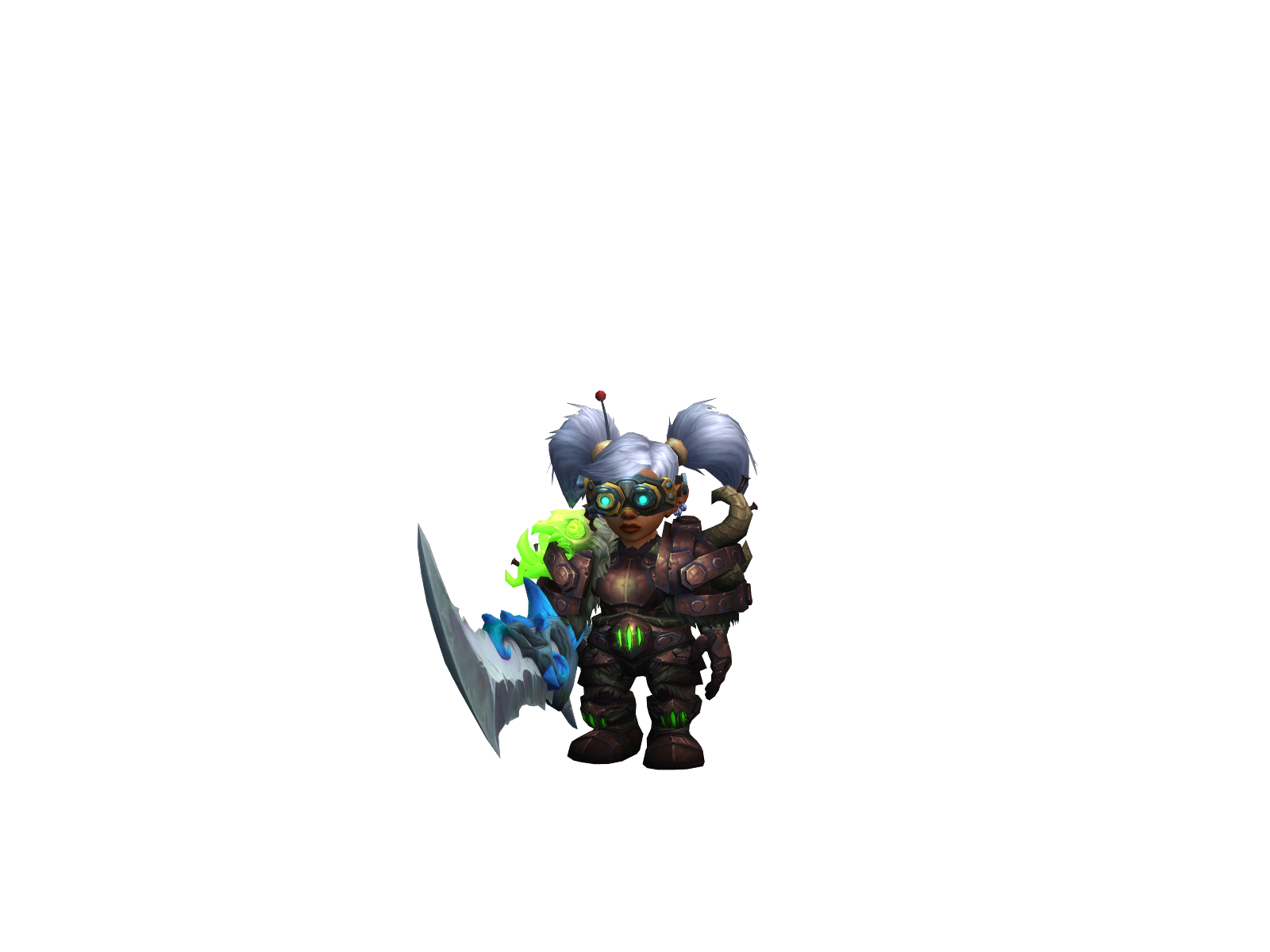 Hxrny 3D character render