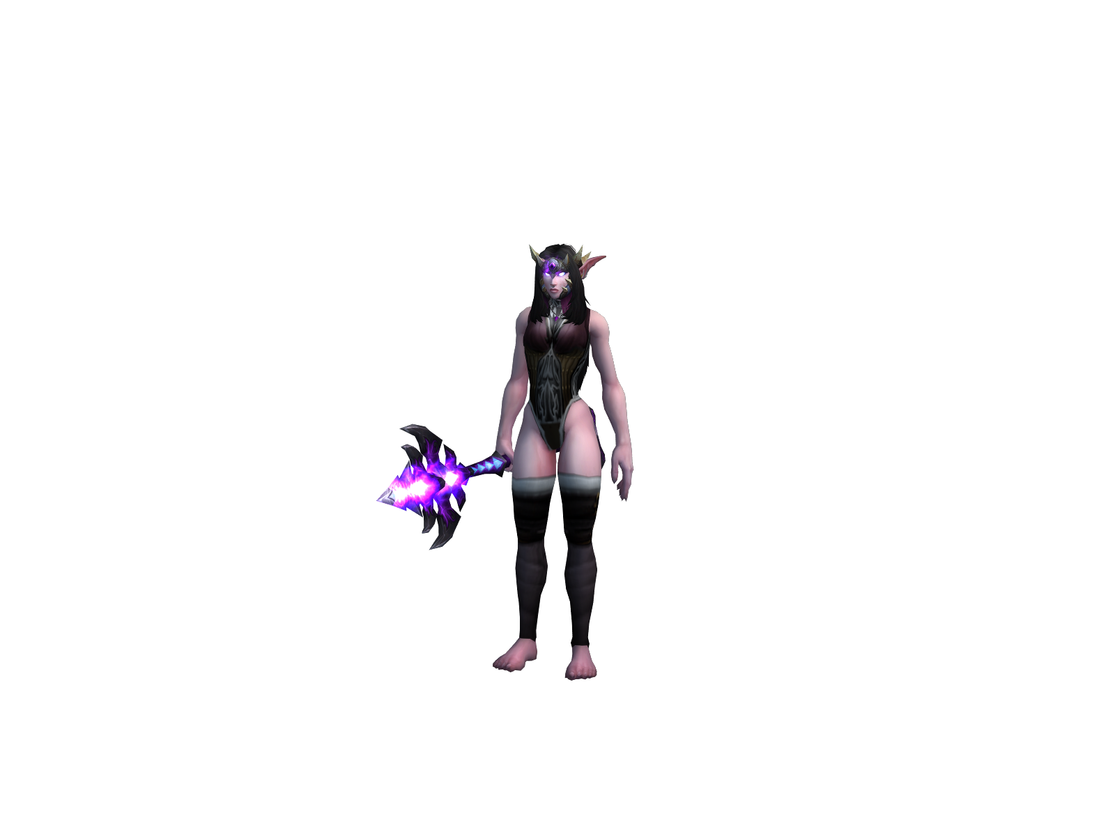 Gothsoles 3D character render