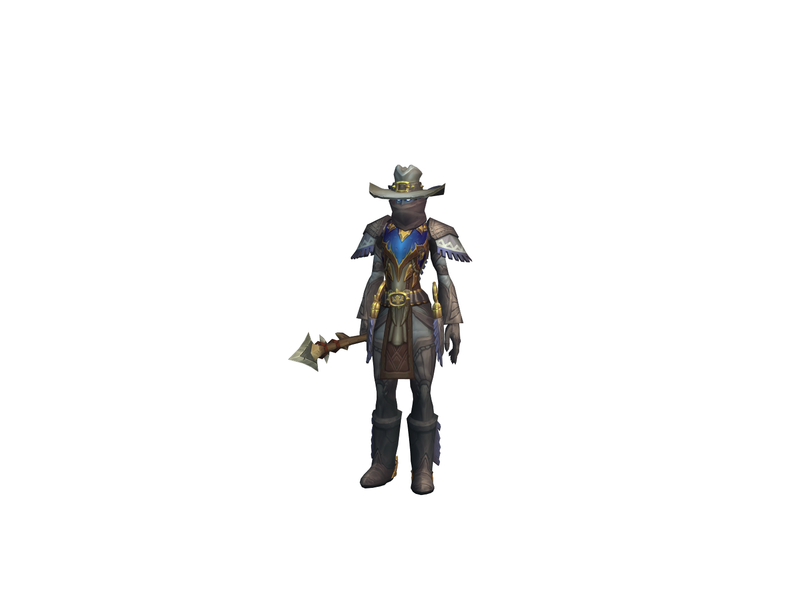 Drunkah 3D character render