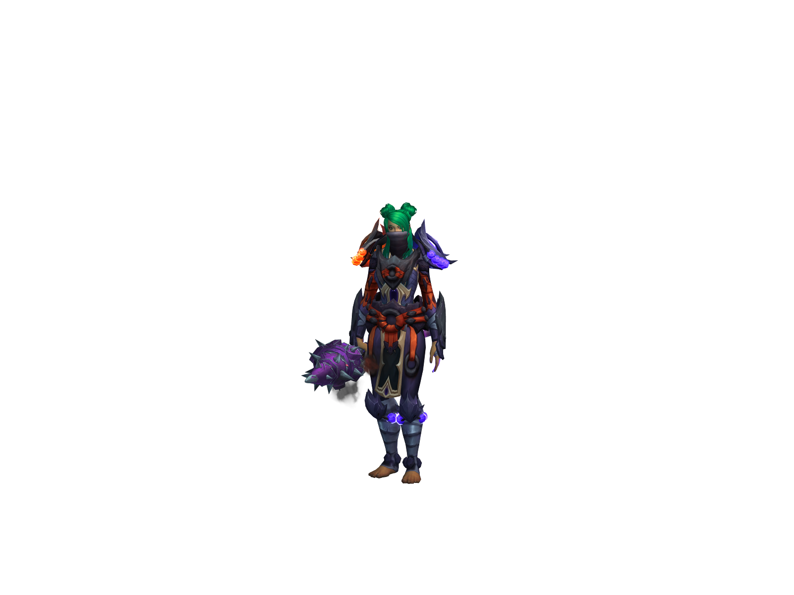 Spacefu 3D character render