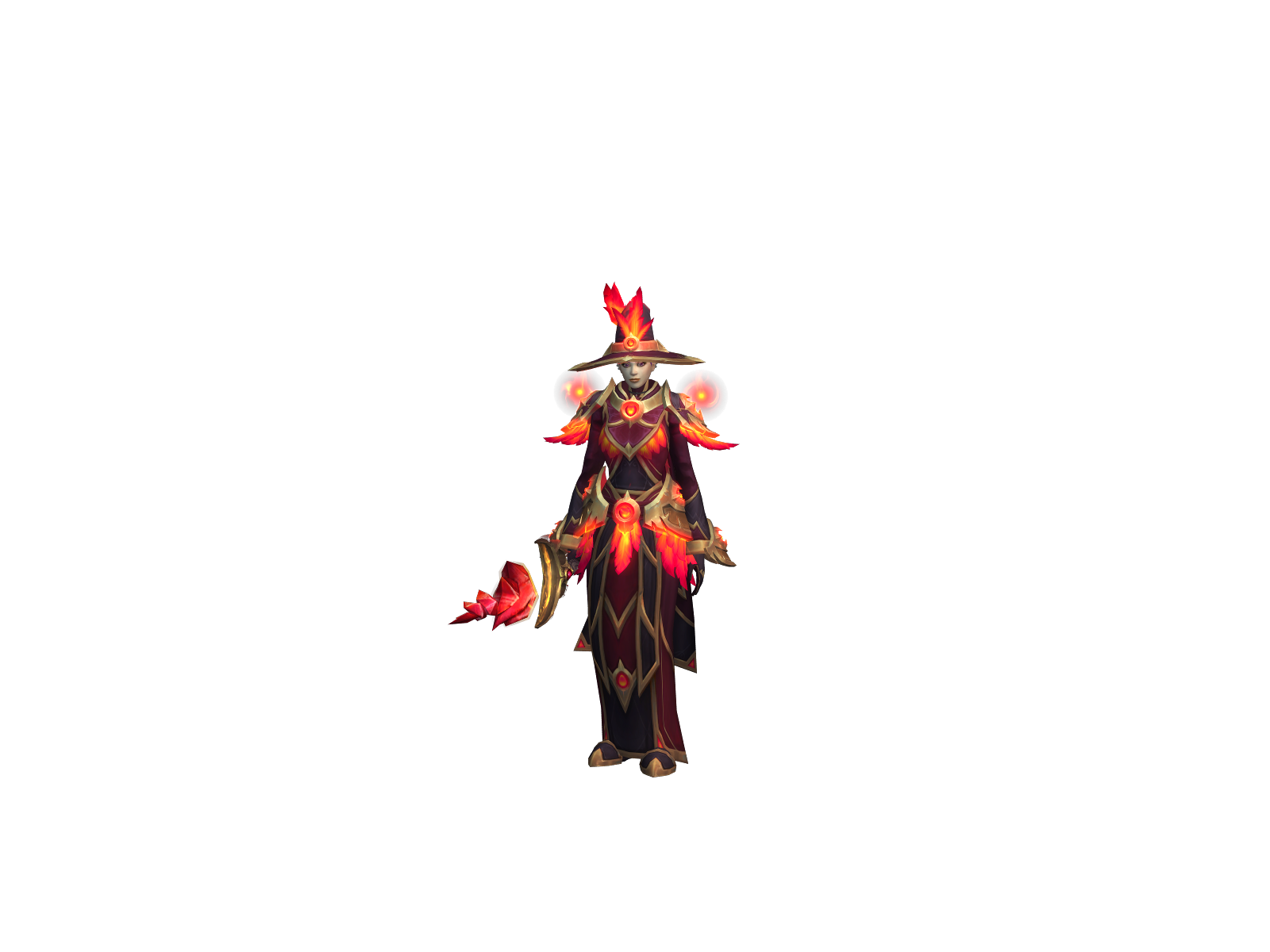 Fryed 3D character render