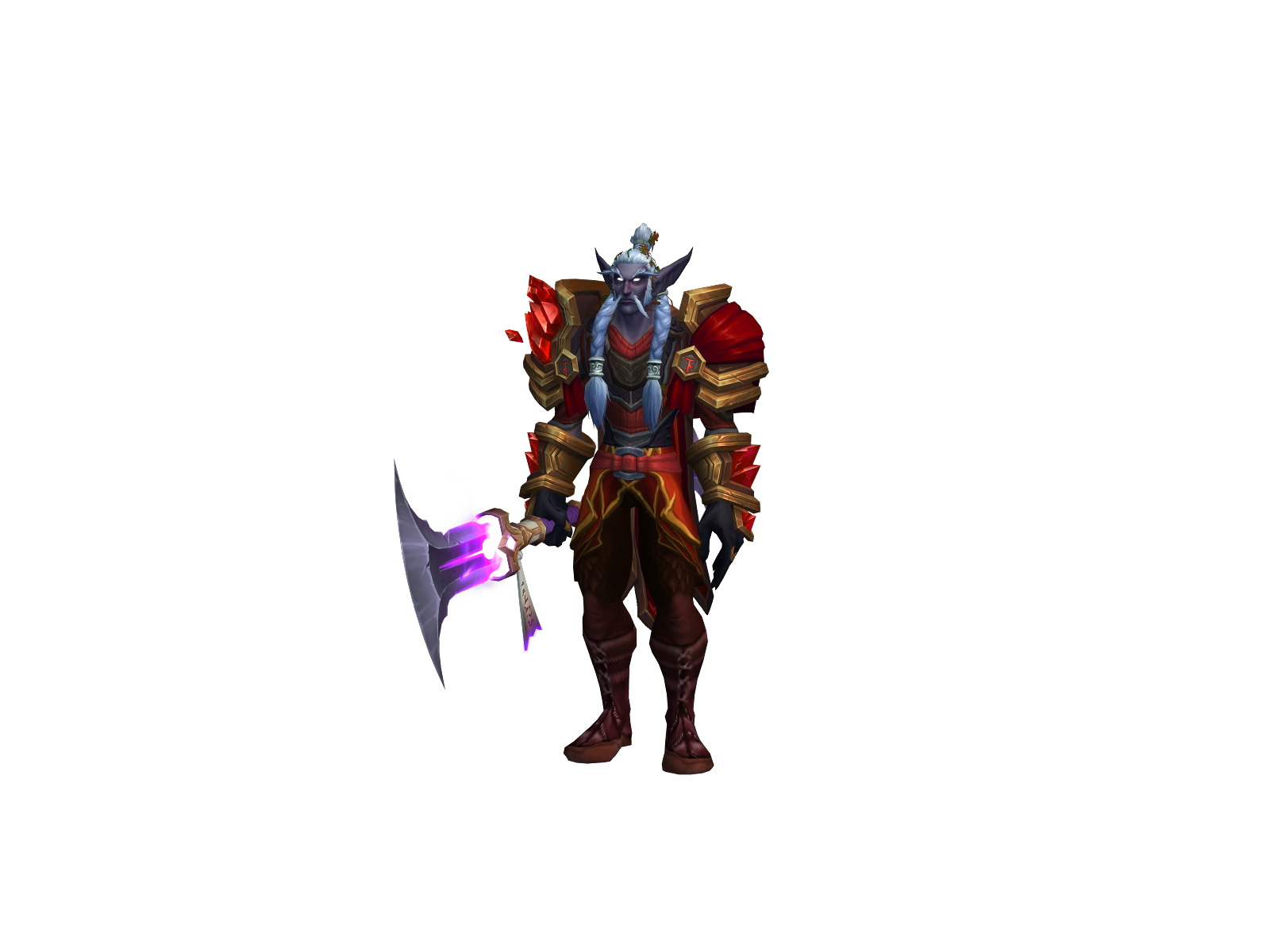 Rooftrelen 3D character render