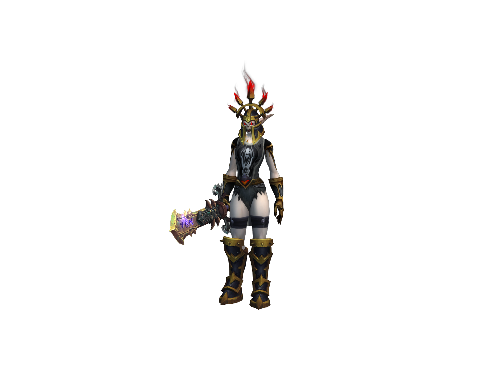 Quivion 3D character render