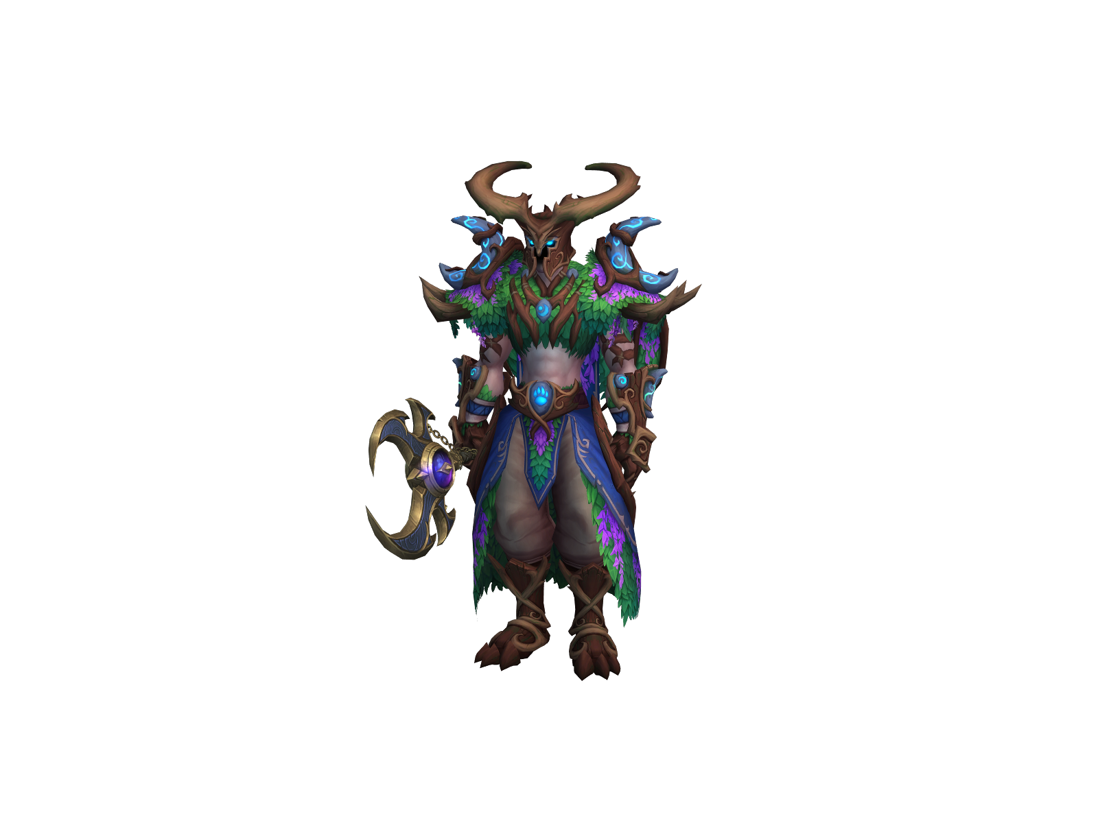Dirtpaladin 3D character render