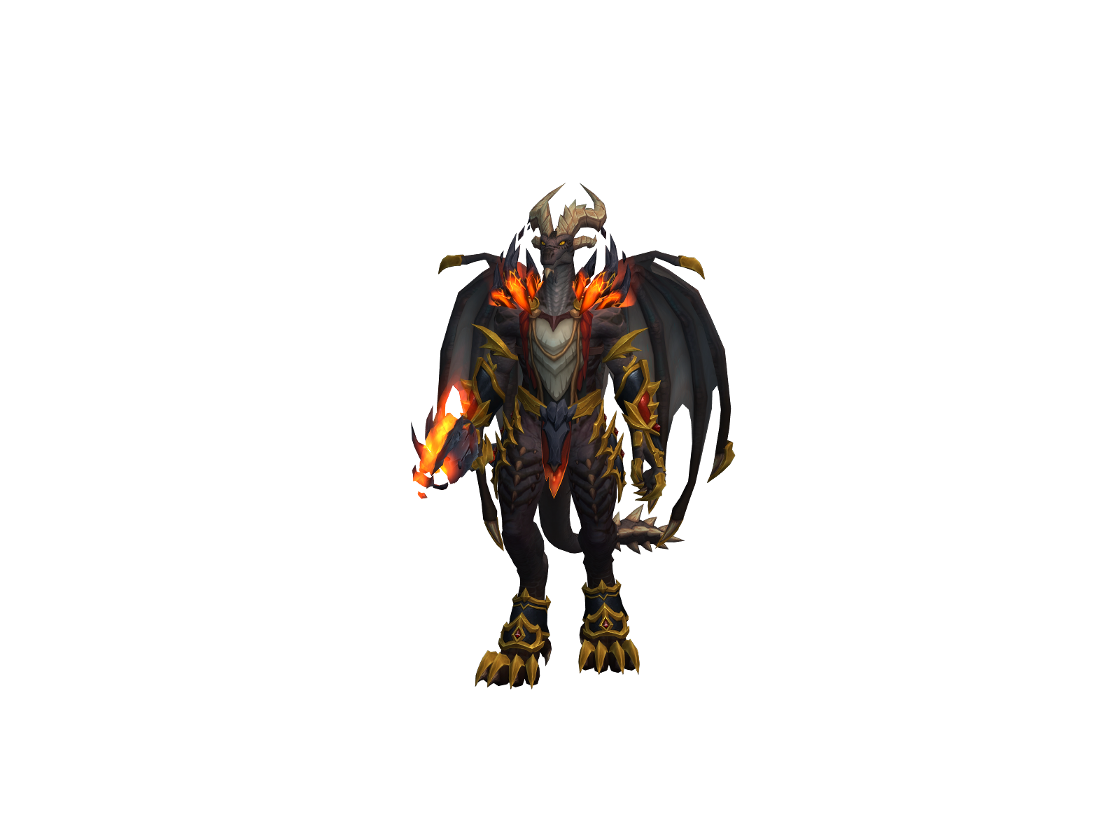 Draconian 3D character render