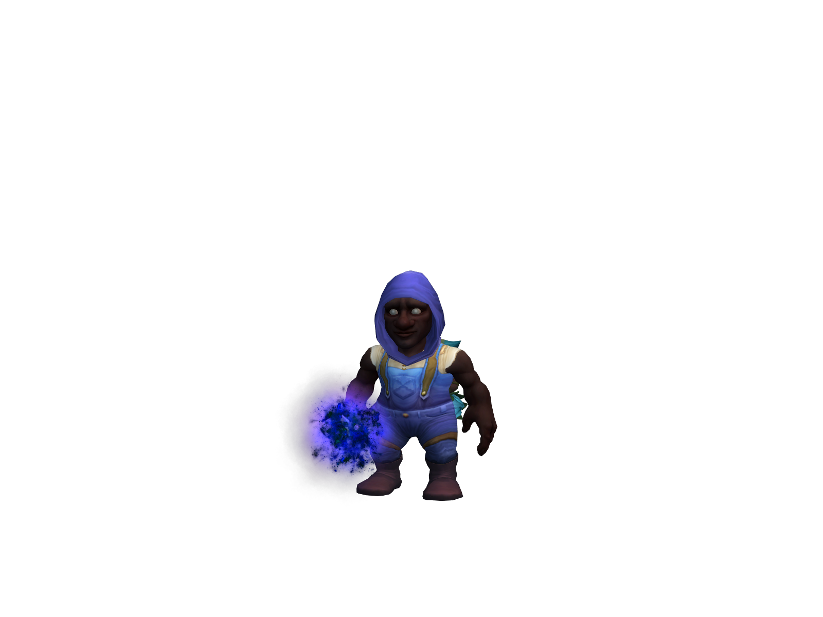 Nomster 3D character render