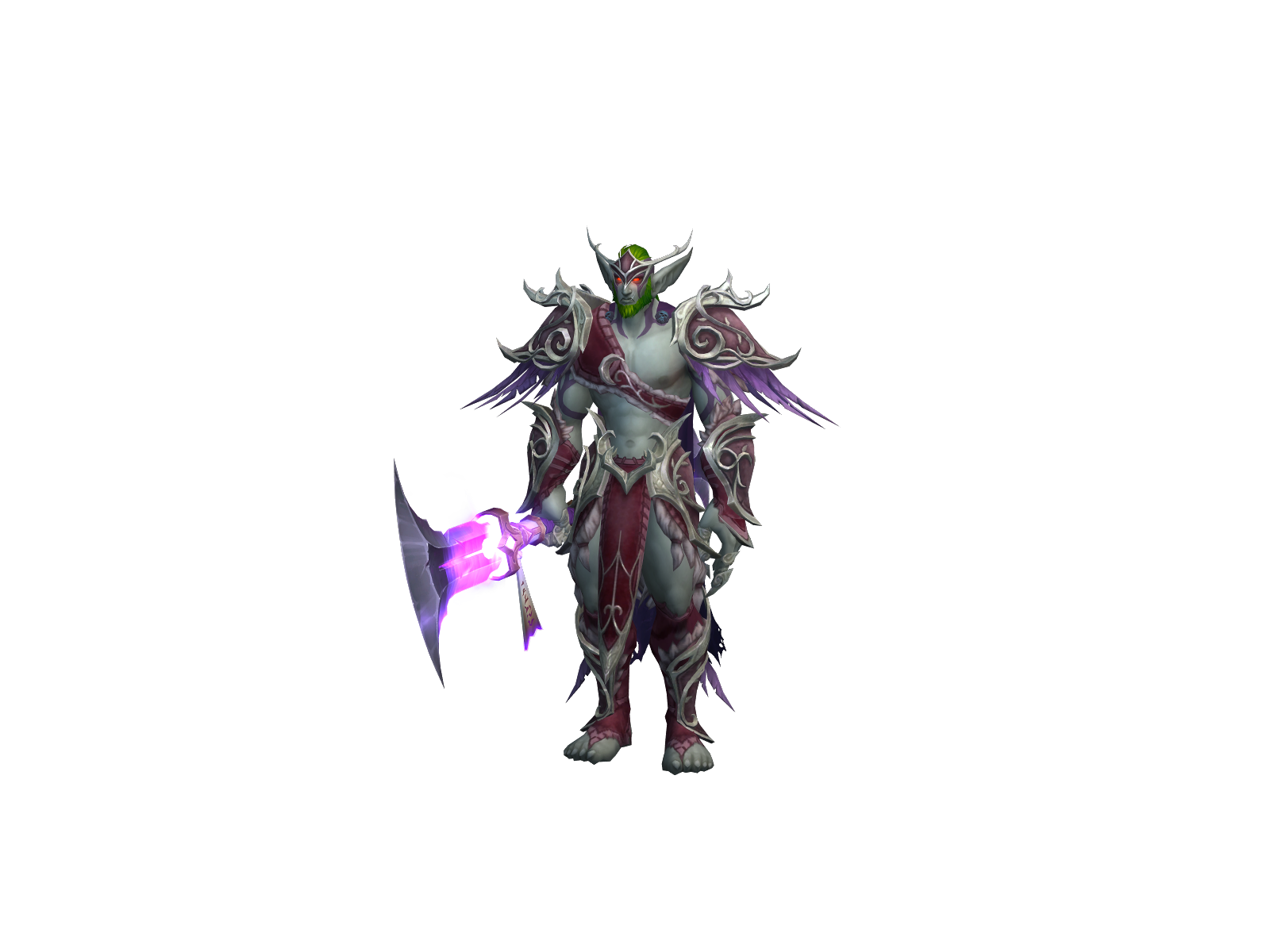 Feralbourne 3D character render