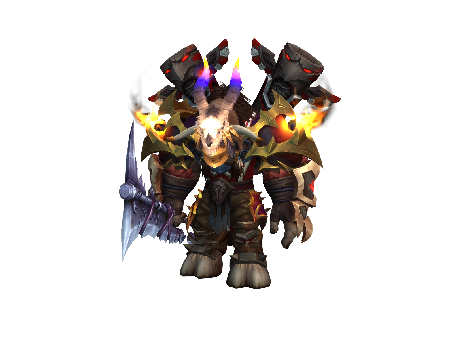 Bullbearon 3D character render
