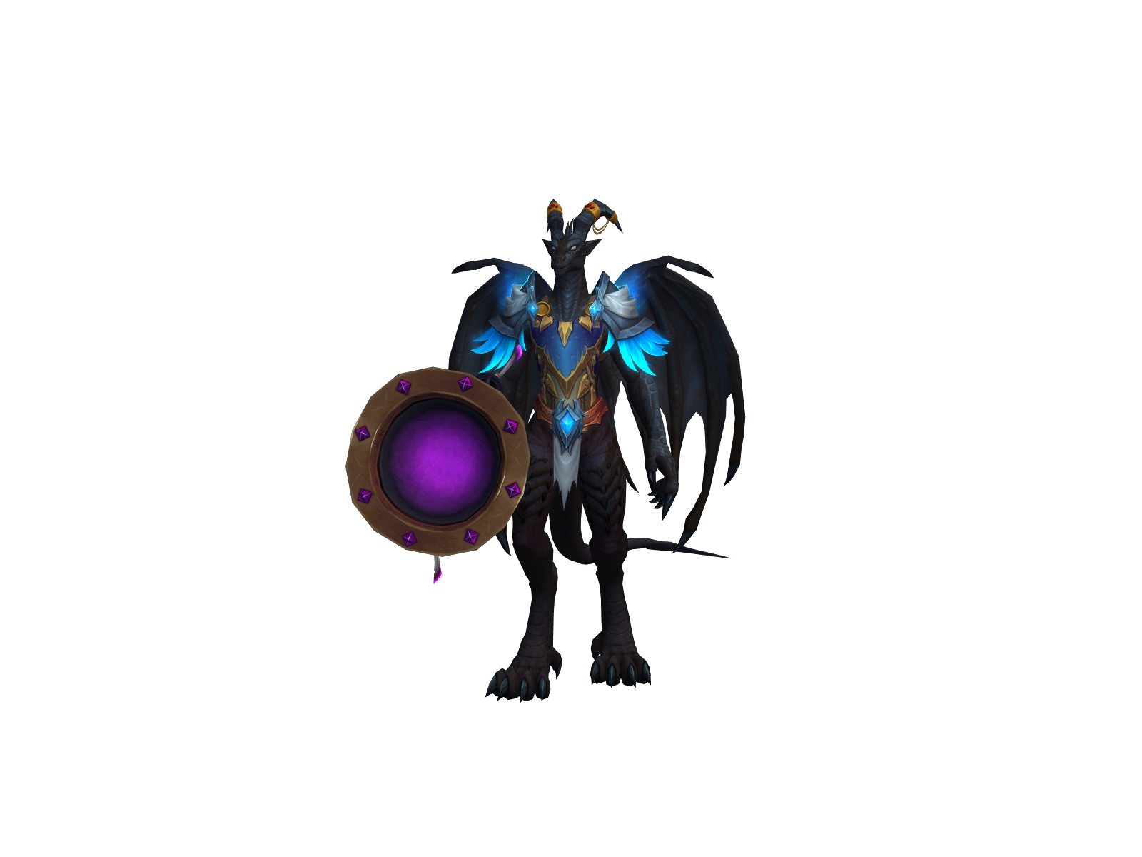 Wingedfoot 3D character render