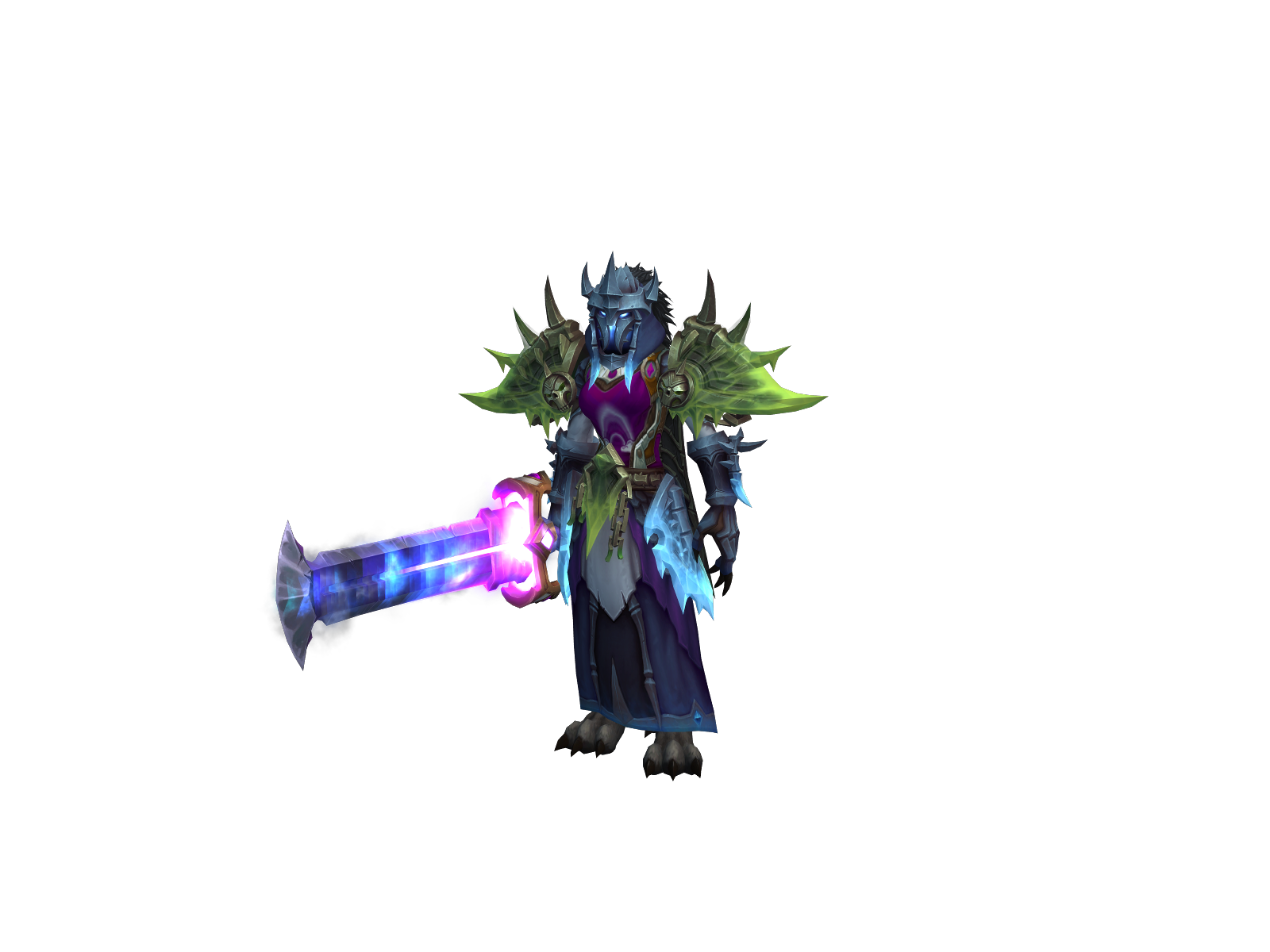 Sevendeadly 3D character render