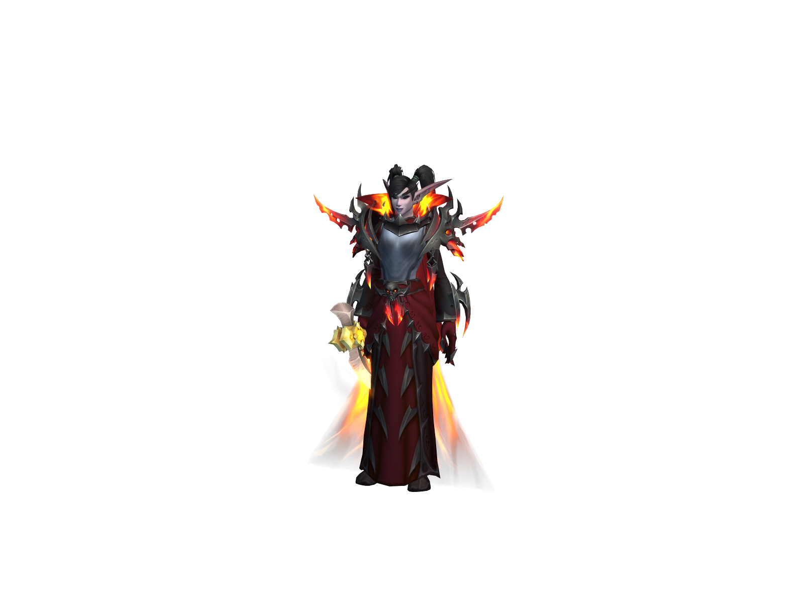 Infernyr 3D character render