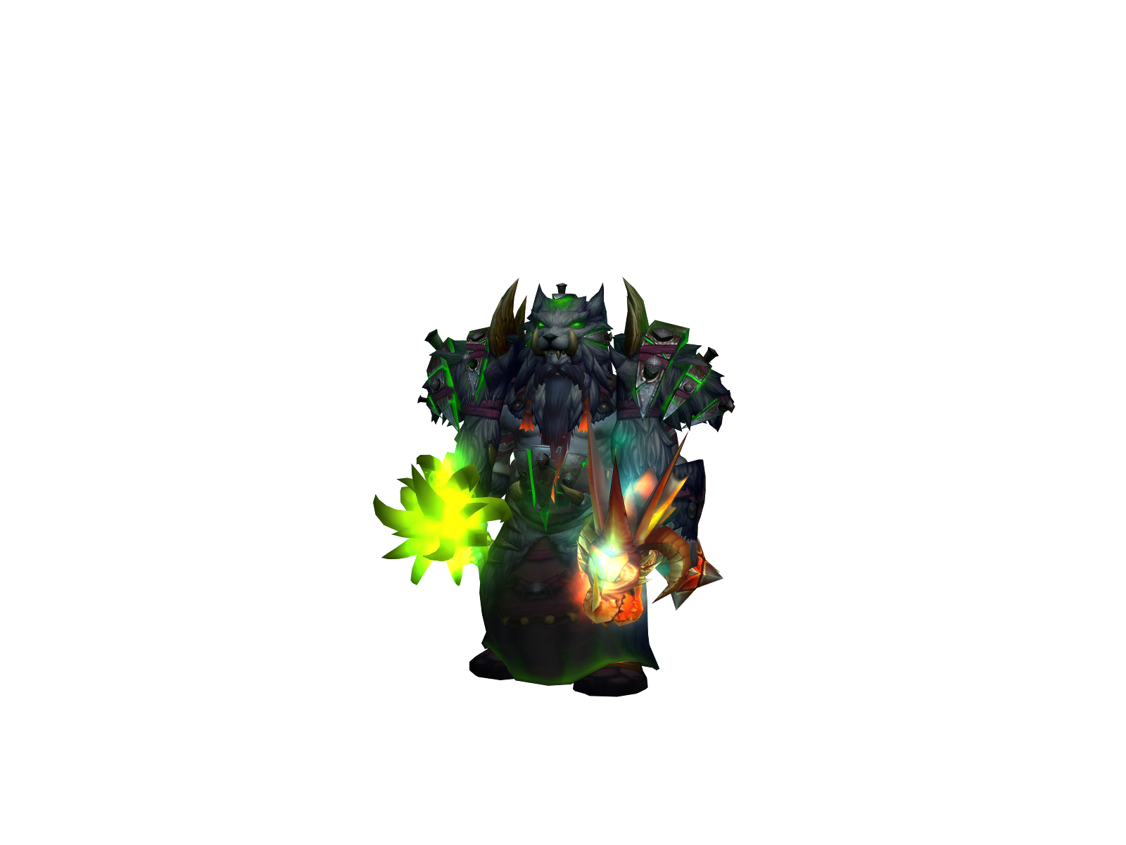 Grishnaz 3D character render